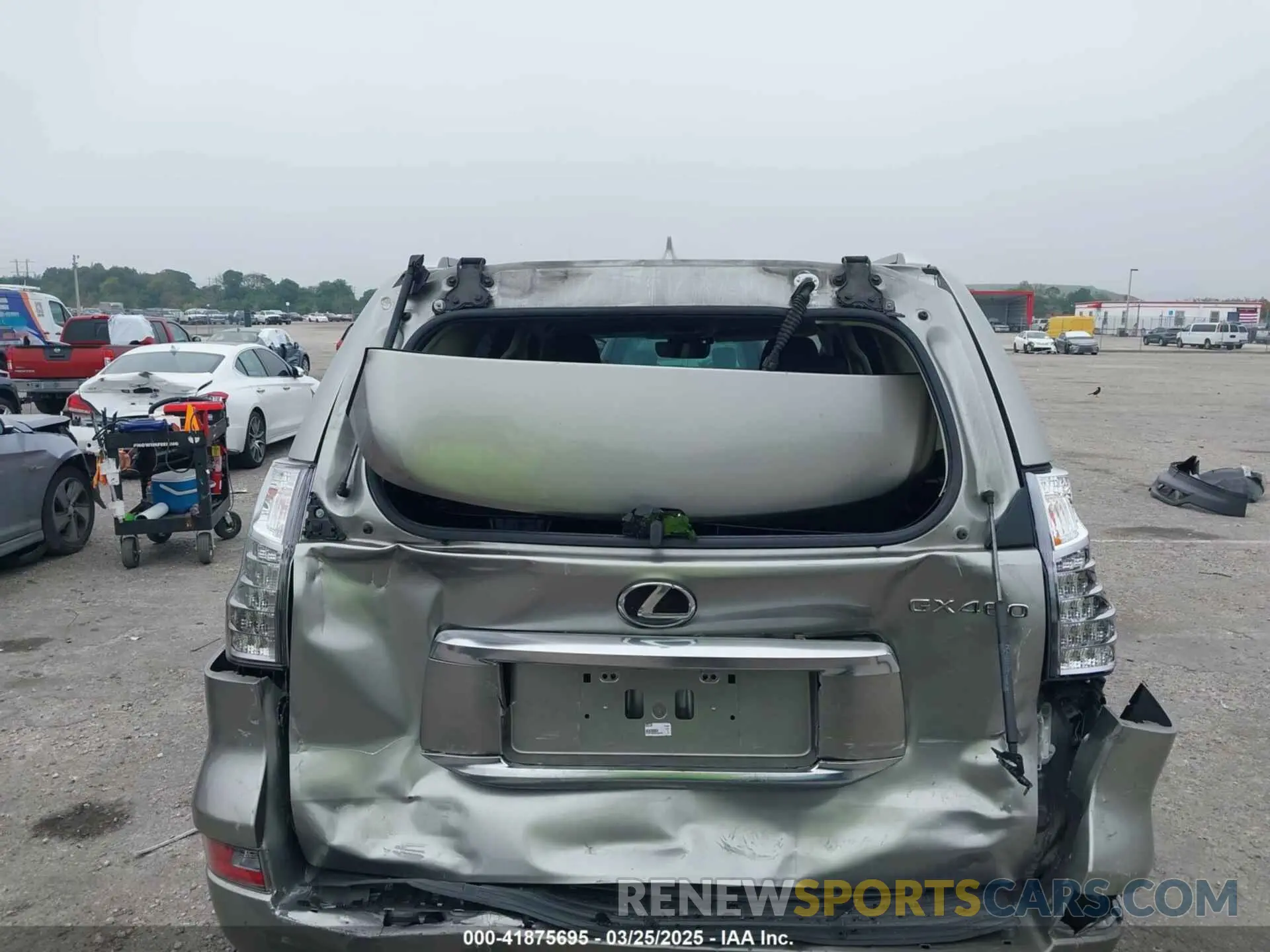 16 fotografías del automóvil dañado JTJAM7BX2M5298598 LEXUS GX 460 2021