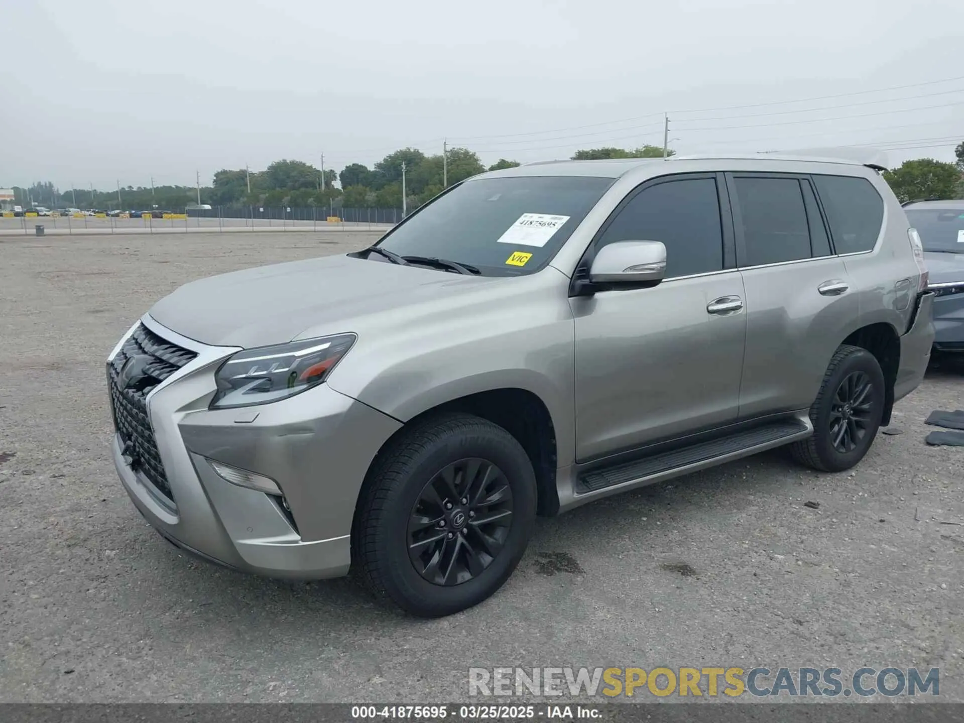 2 fotografías del automóvil dañado JTJAM7BX2M5298598 LEXUS GX 460 2021