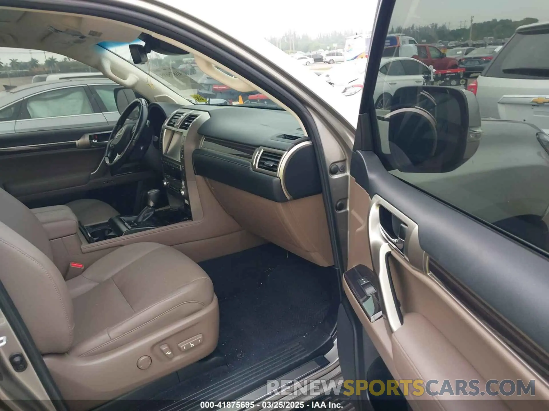 5 fotografías del automóvil dañado JTJAM7BX2M5298598 LEXUS GX 460 2021