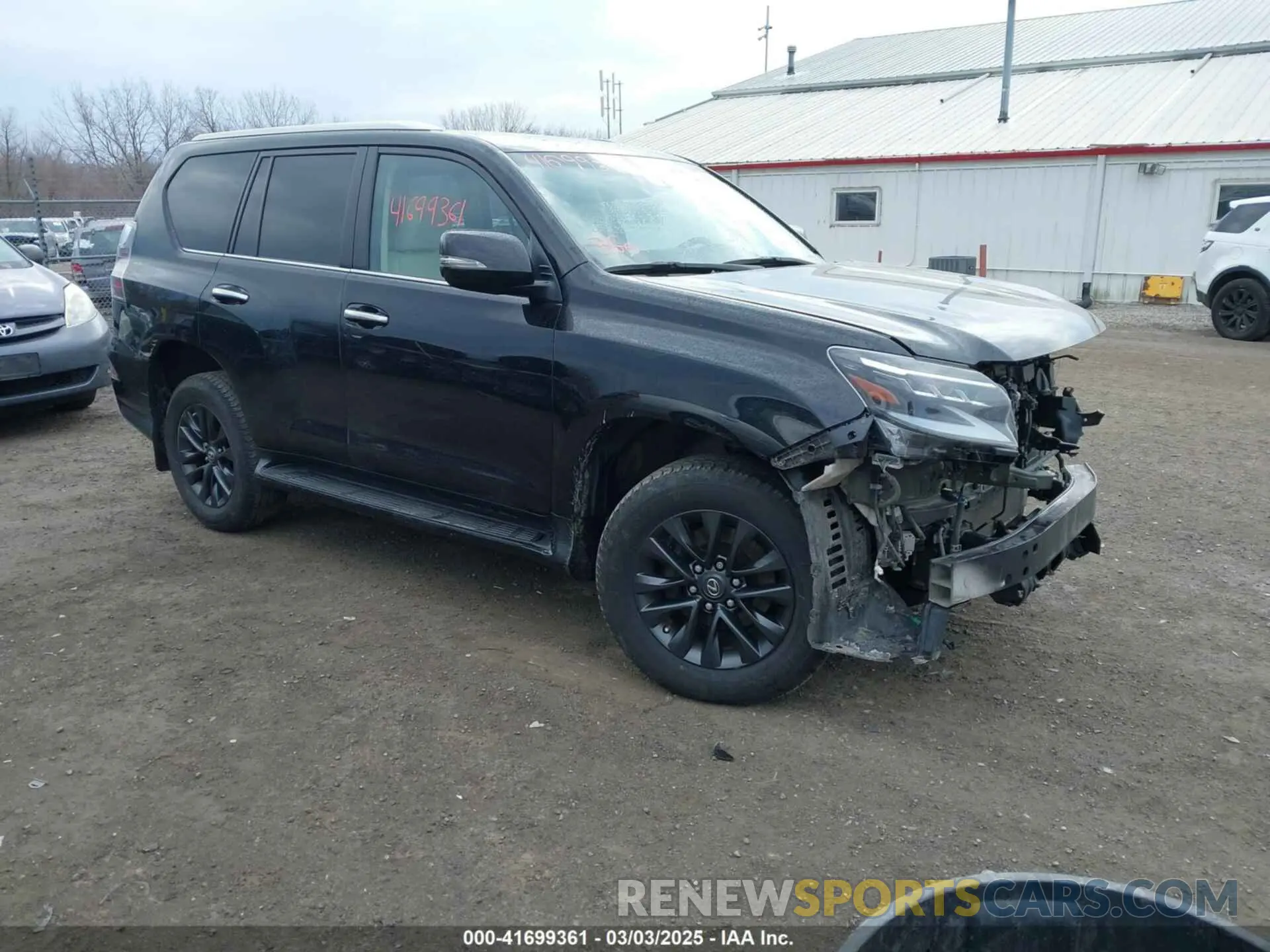 1 fotografías del automóvil dañado JTJAM7BX2M5301192 LEXUS GX 460 2021