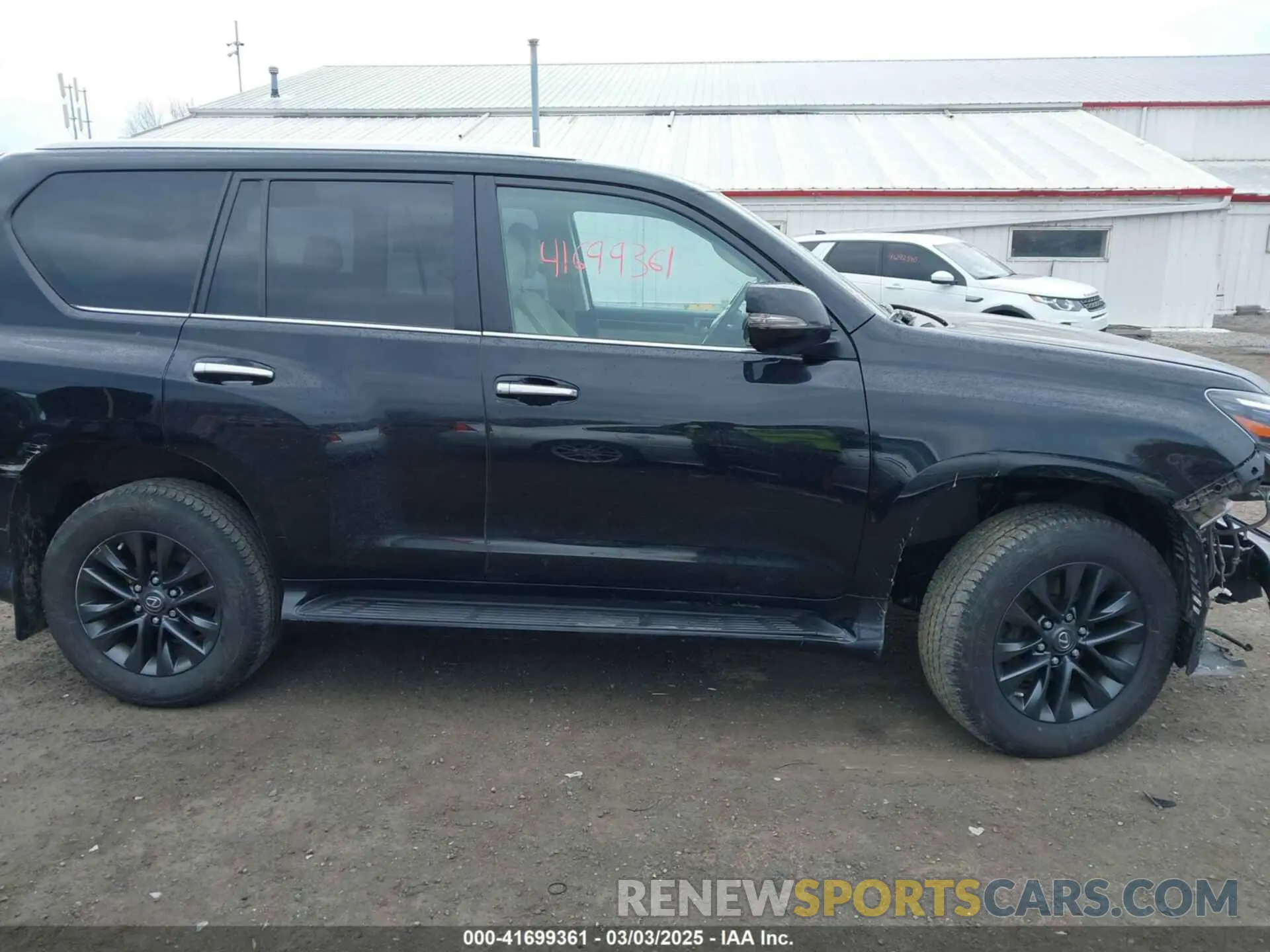 14 fotografías del automóvil dañado JTJAM7BX2M5301192 LEXUS GX 460 2021