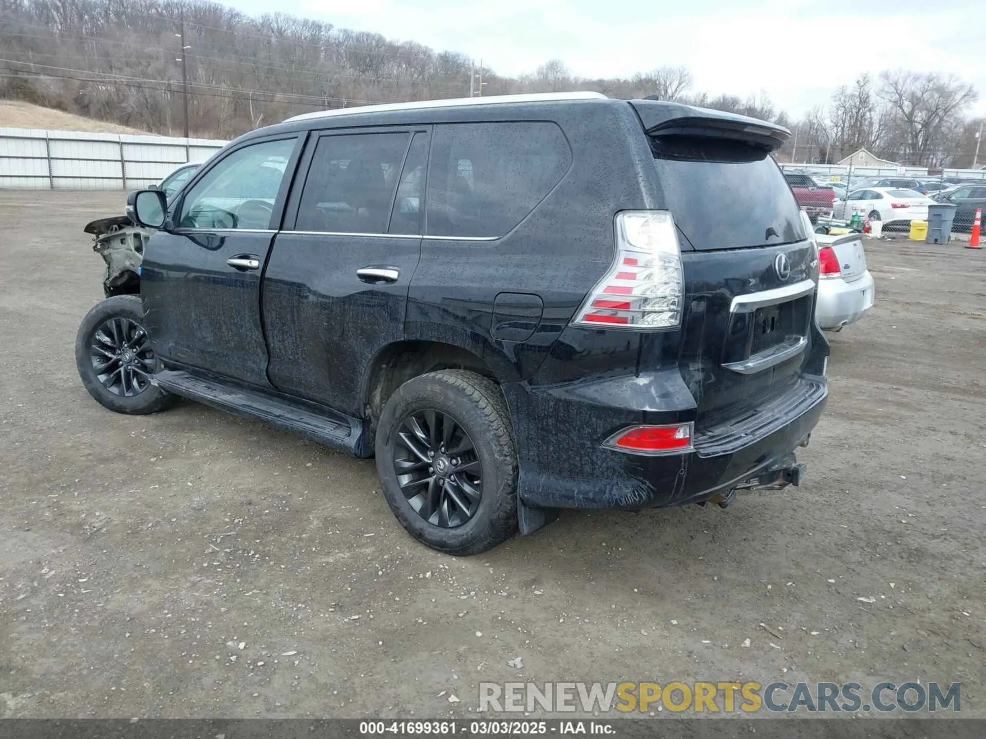 3 fotografías del automóvil dañado JTJAM7BX2M5301192 LEXUS GX 460 2021