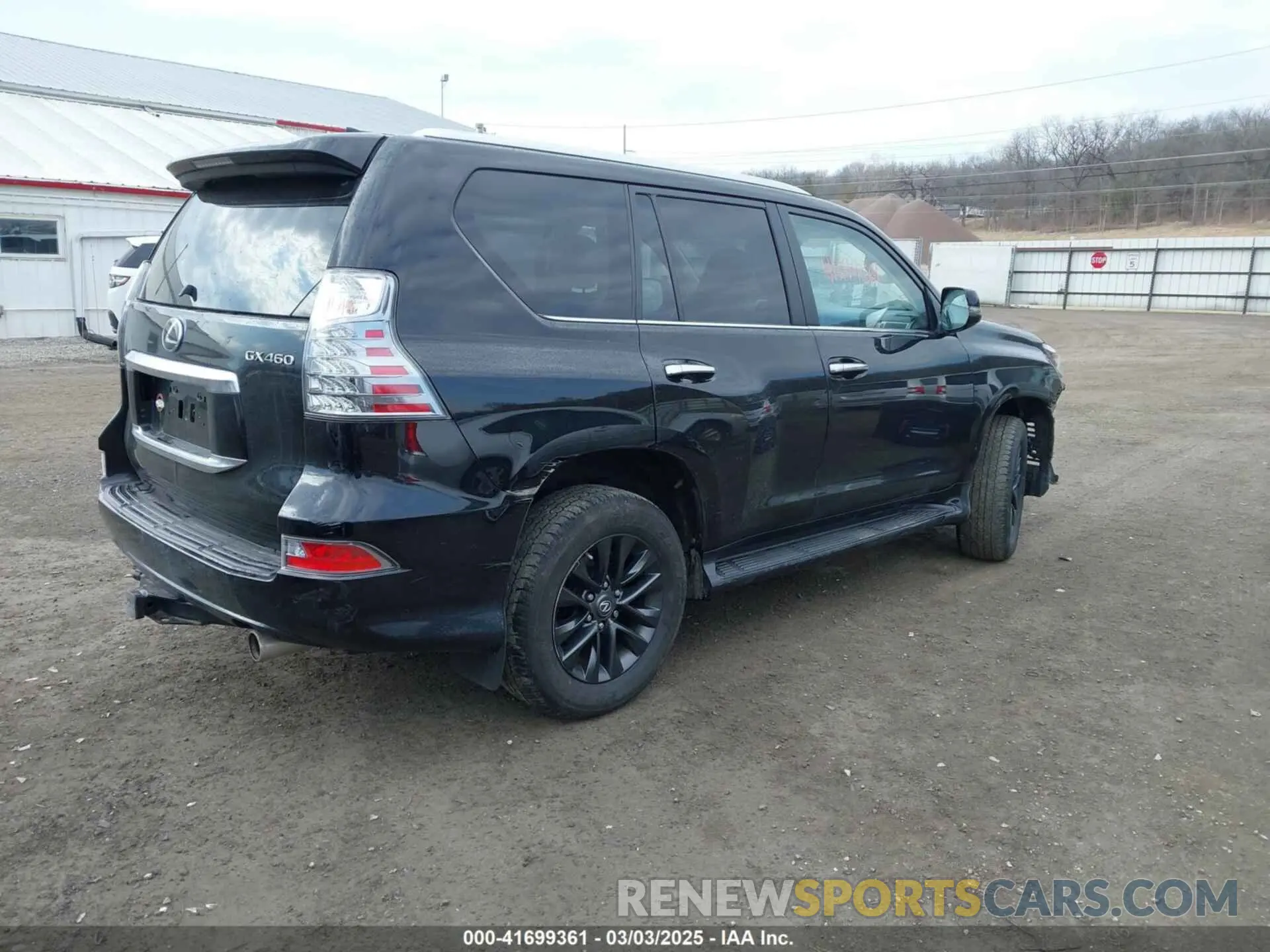 4 fotografías del automóvil dañado JTJAM7BX2M5301192 LEXUS GX 460 2021