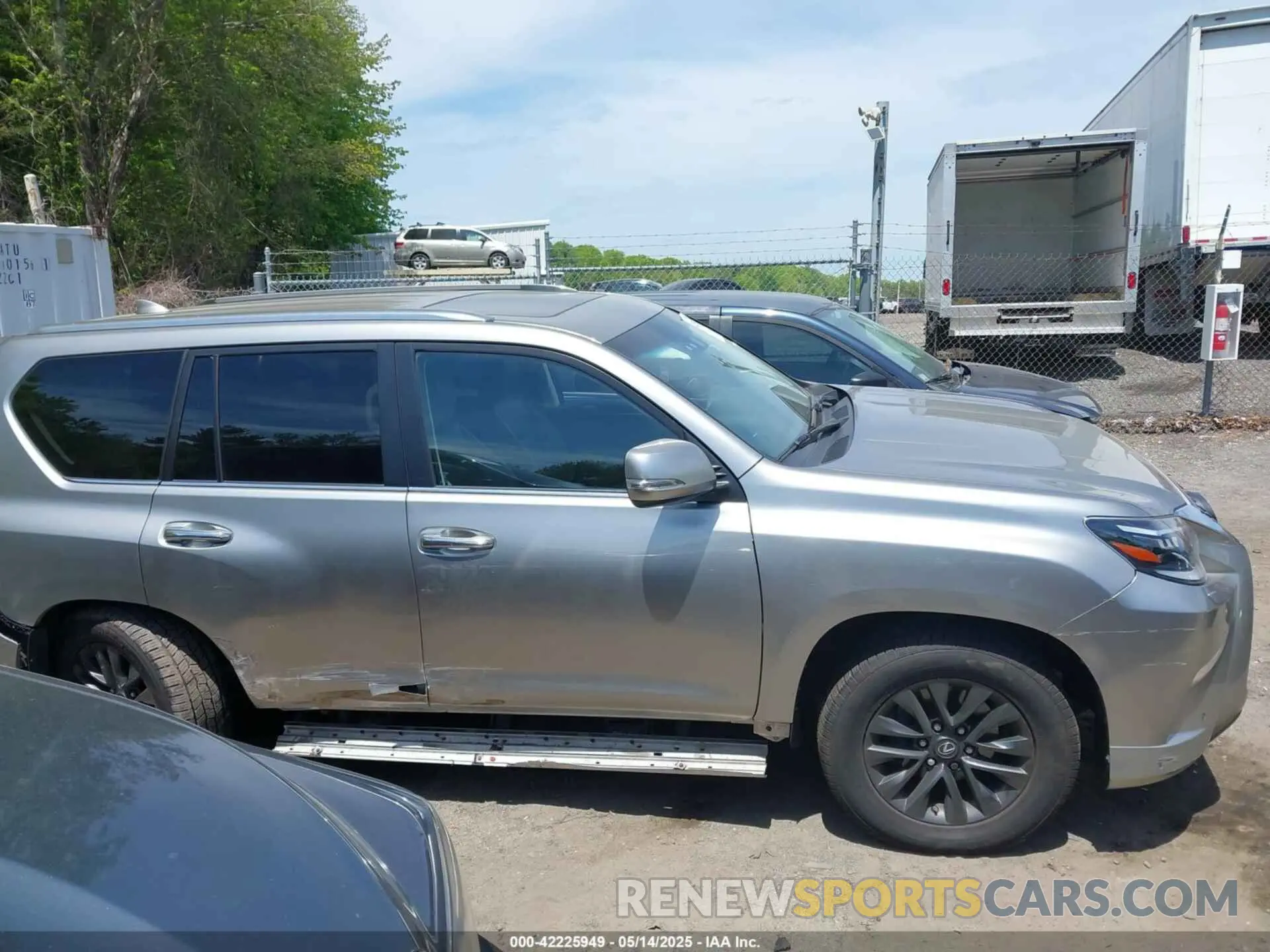 14 fotografías del automóvil dañado JTJAM7BX3M5274777 LEXUS GX 460 2021