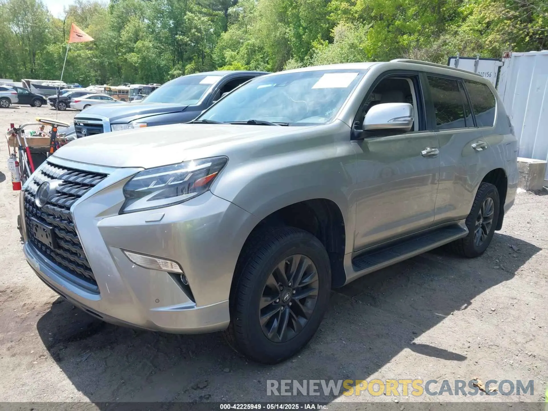 2 fotografías del automóvil dañado JTJAM7BX3M5274777 LEXUS GX 460 2021