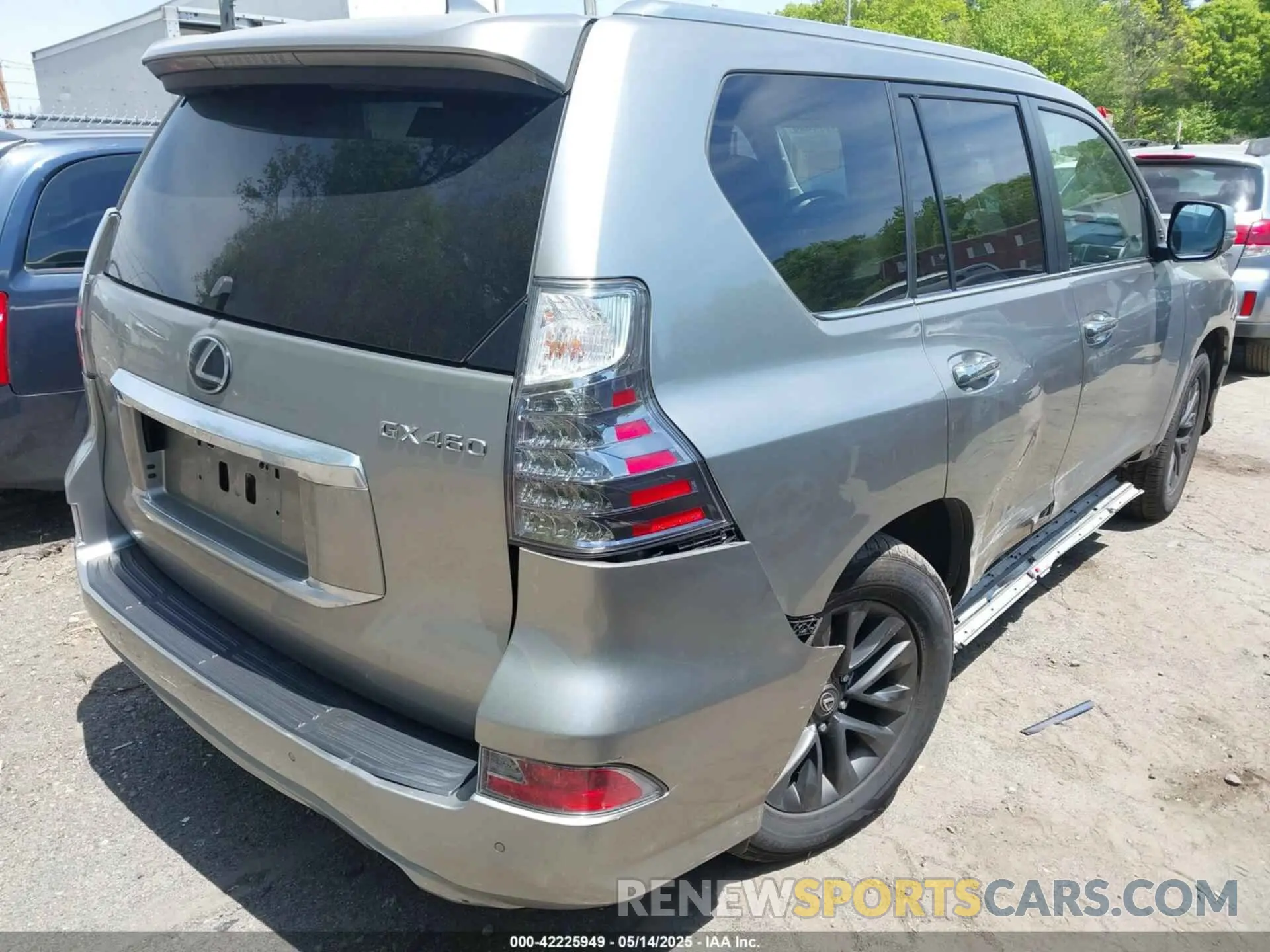 4 fotografías del automóvil dañado JTJAM7BX3M5274777 LEXUS GX 460 2021