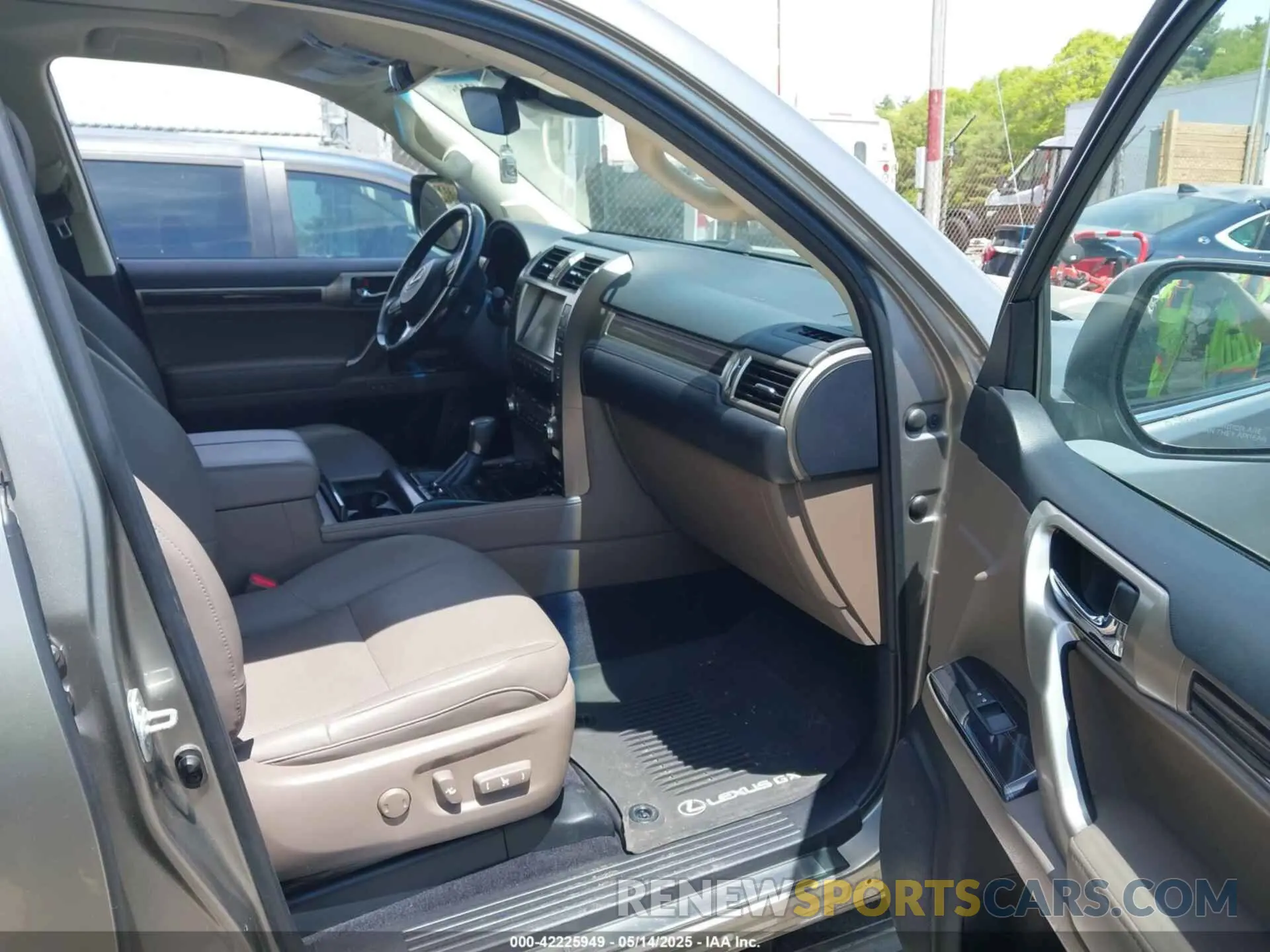 5 fotografías del automóvil dañado JTJAM7BX3M5274777 LEXUS GX 460 2021