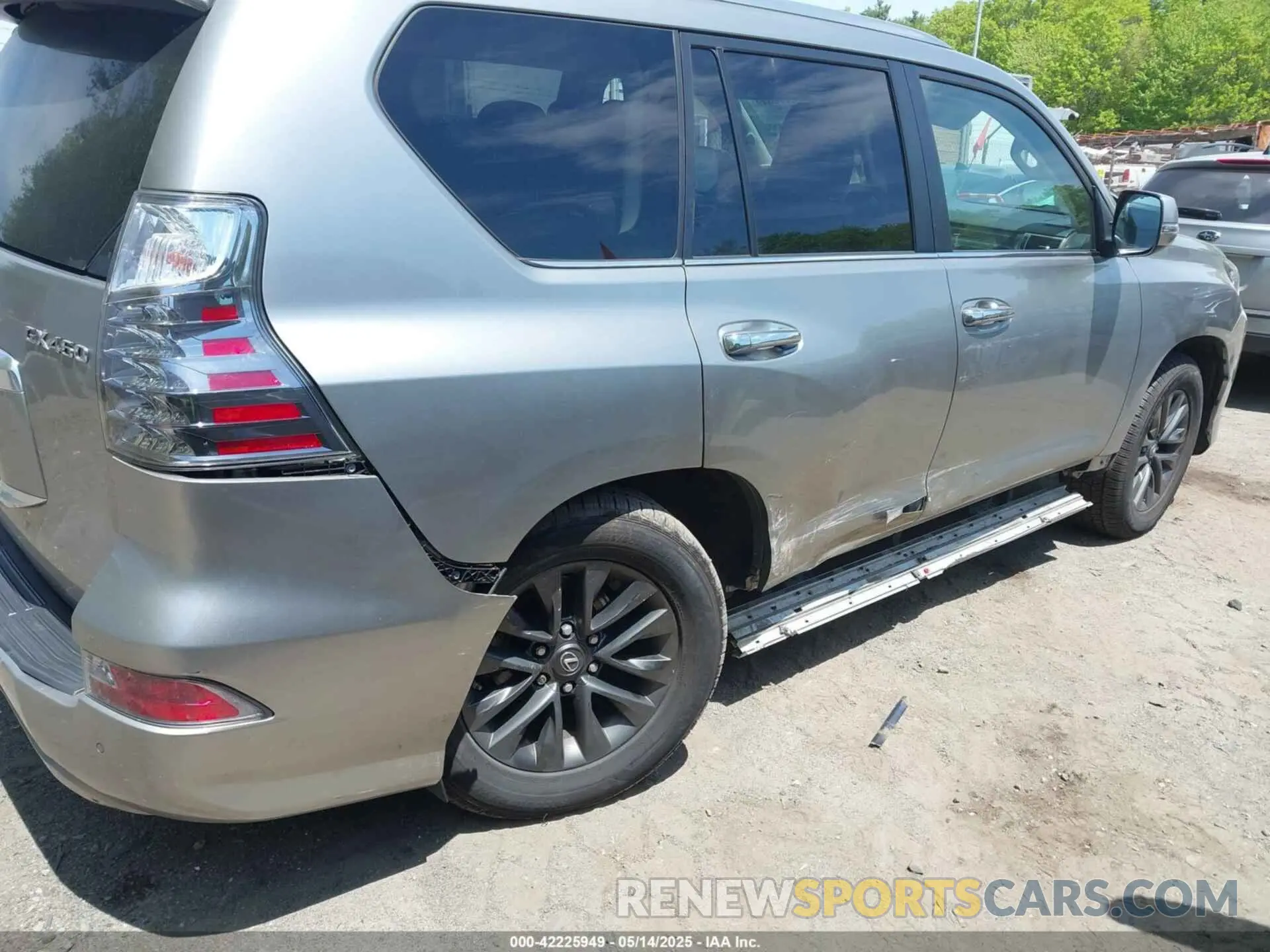 6 fotografías del automóvil dañado JTJAM7BX3M5274777 LEXUS GX 460 2021
