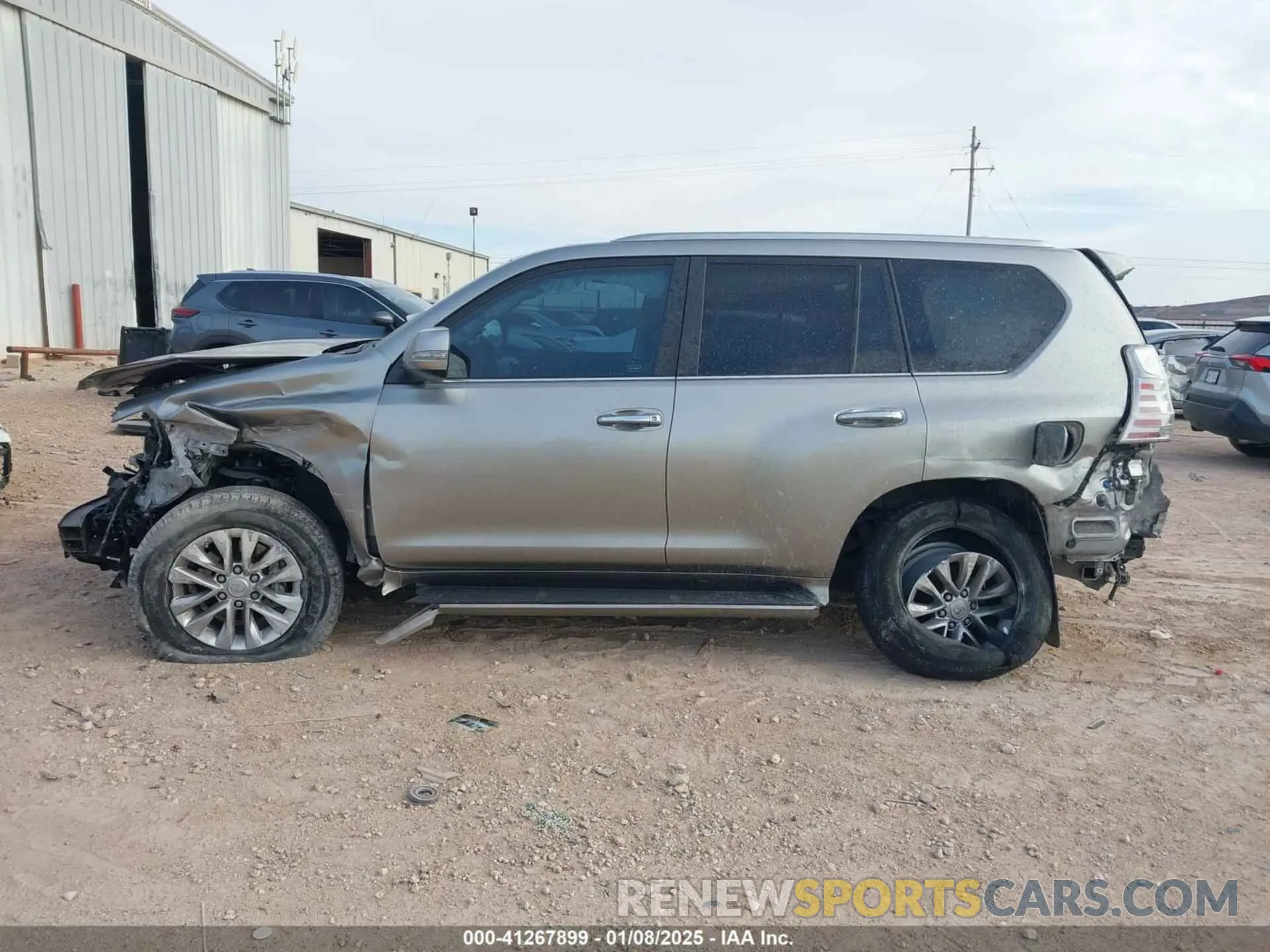 15 fotografías del automóvil dañado JTJAM7BX3M5283110 LEXUS GX 460 2021