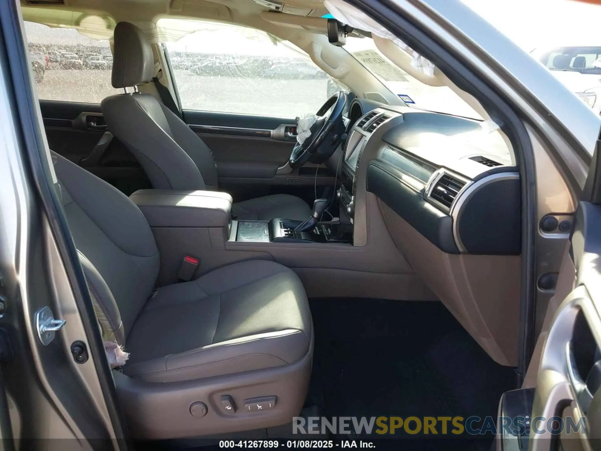 5 fotografías del automóvil dañado JTJAM7BX3M5283110 LEXUS GX 460 2021