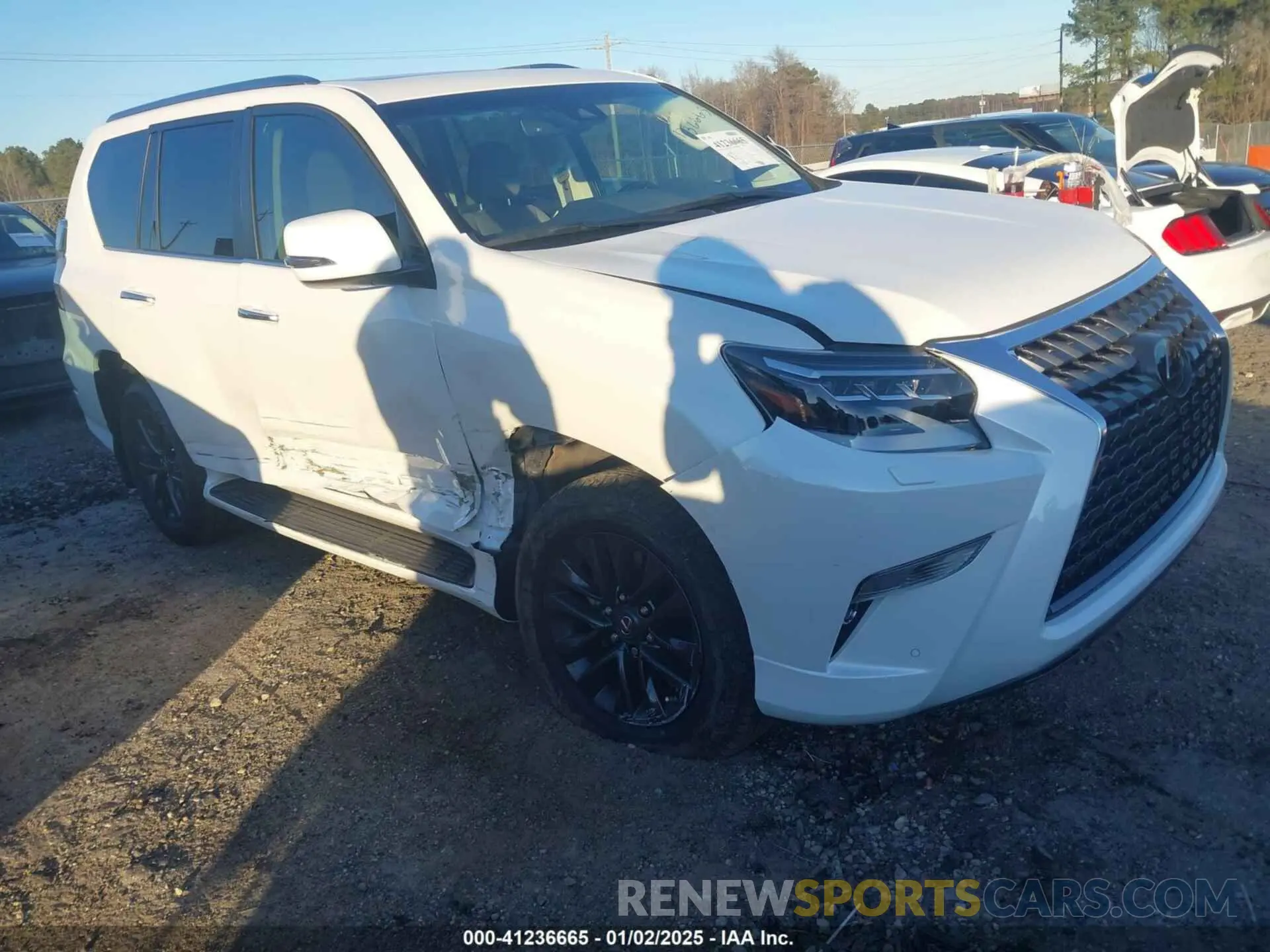 1 fotografías del automóvil dañado JTJAM7BX3M5304666 LEXUS GX 460 2021