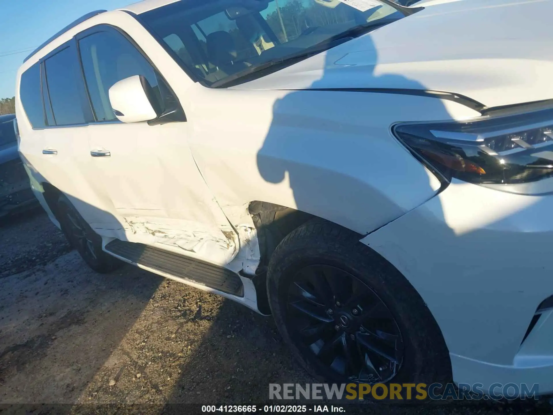 12 fotografías del automóvil dañado JTJAM7BX3M5304666 LEXUS GX 460 2021
