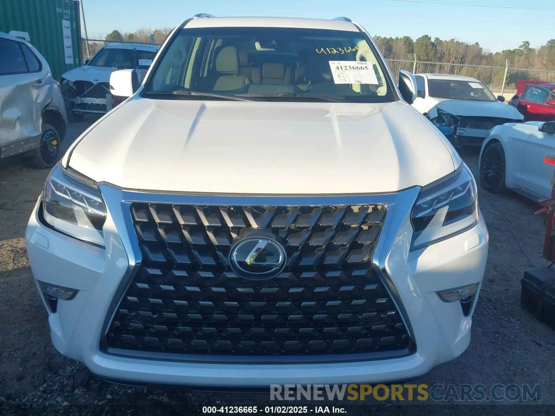13 fotografías del automóvil dañado JTJAM7BX3M5304666 LEXUS GX 460 2021
