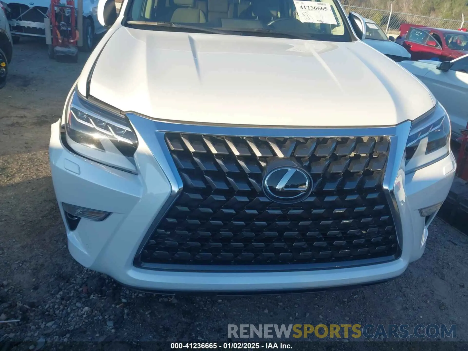 18 fotografías del automóvil dañado JTJAM7BX3M5304666 LEXUS GX 460 2021
