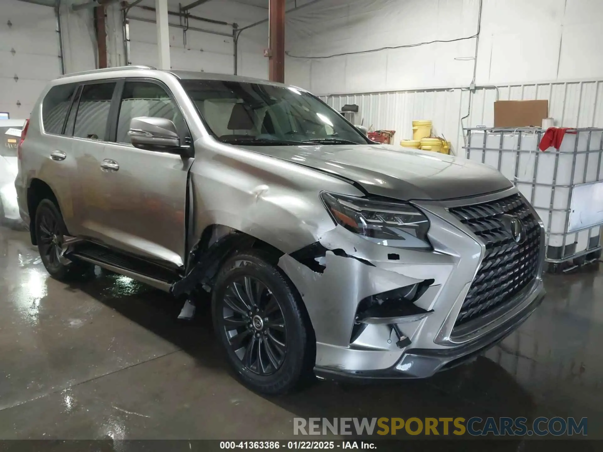 1 fotografías del automóvil dañado JTJAM7BX5M5282671 LEXUS GX 460 2021