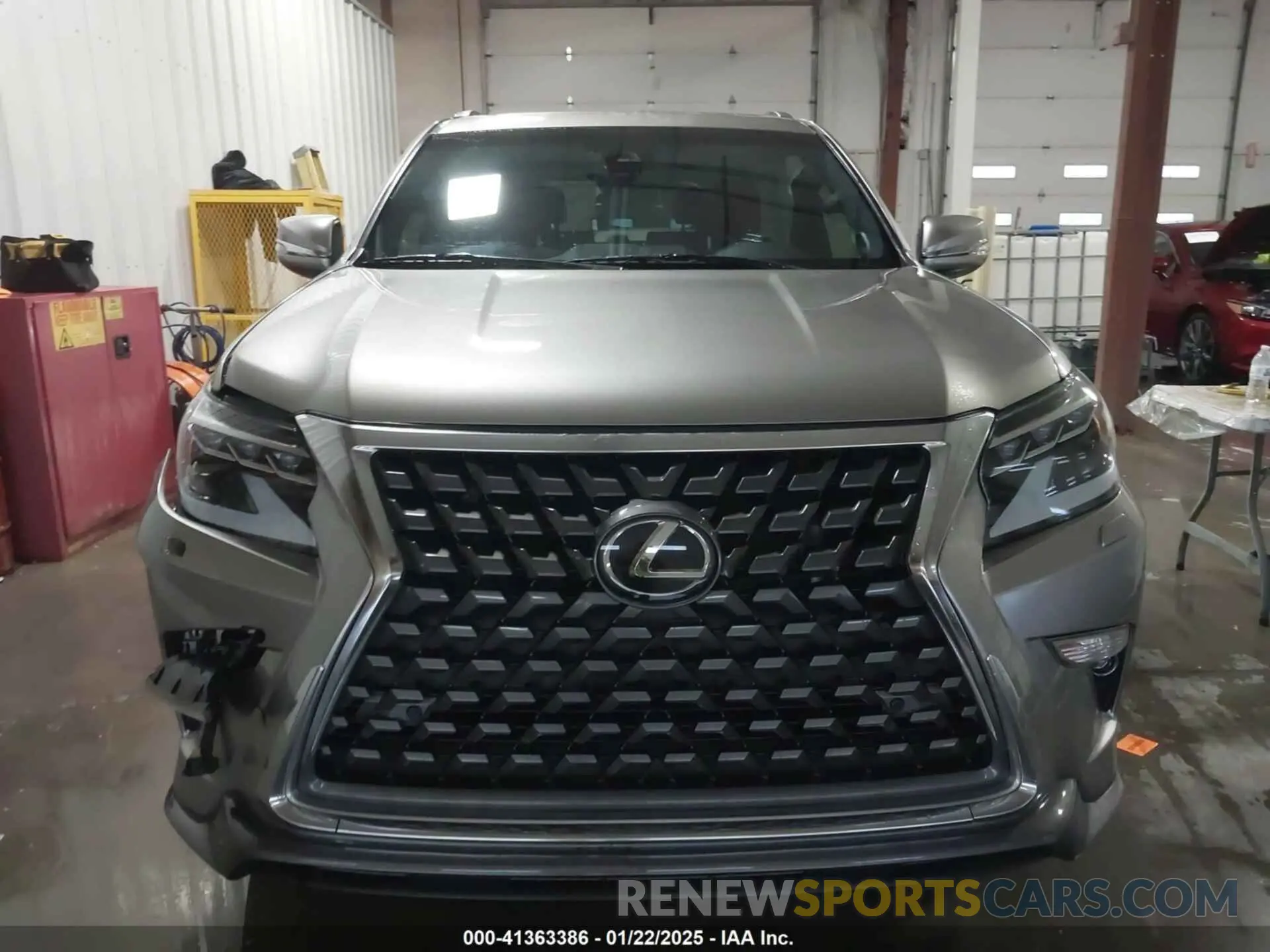 13 fotografías del automóvil dañado JTJAM7BX5M5282671 LEXUS GX 460 2021