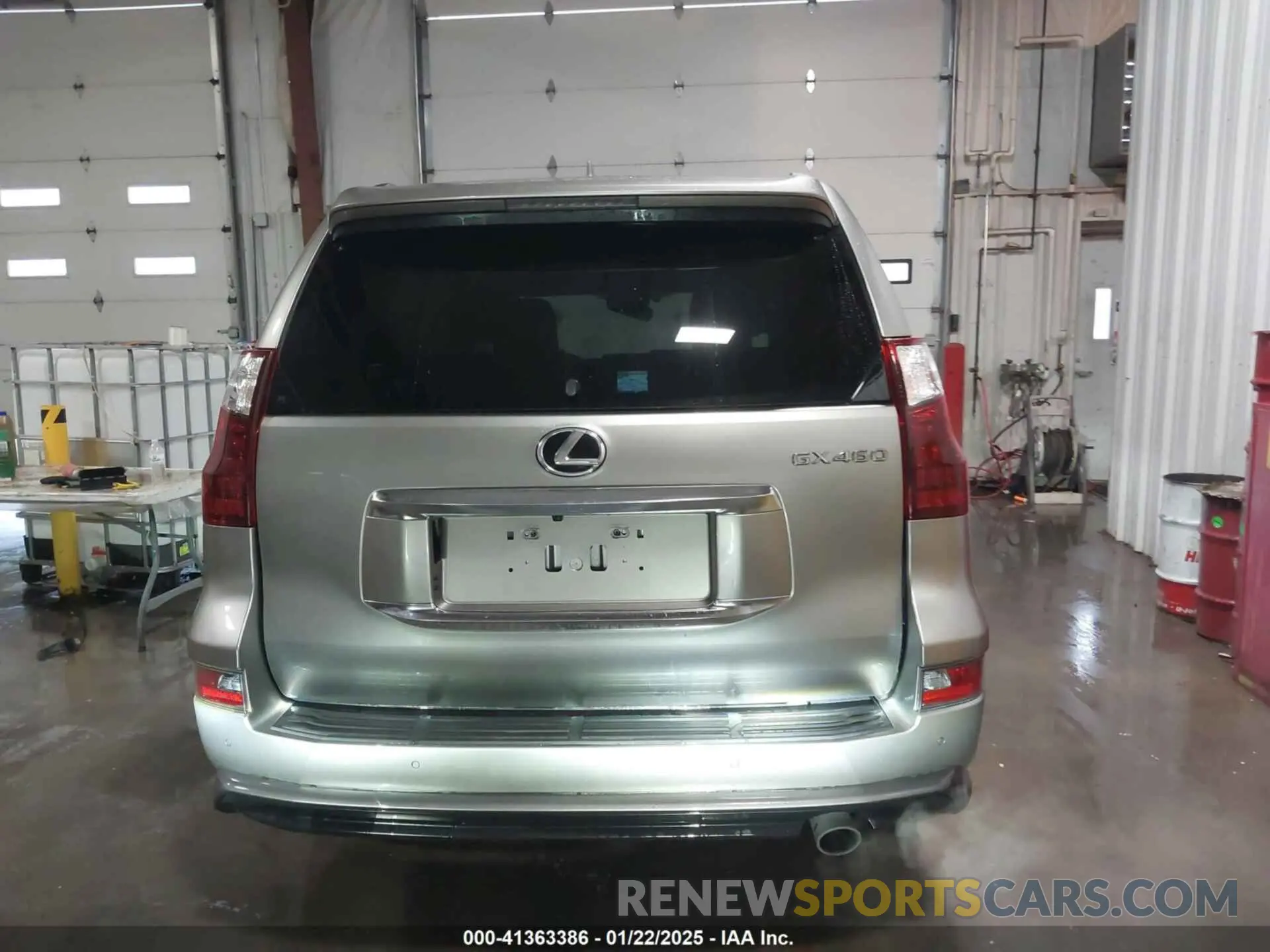 17 fotografías del automóvil dañado JTJAM7BX5M5282671 LEXUS GX 460 2021