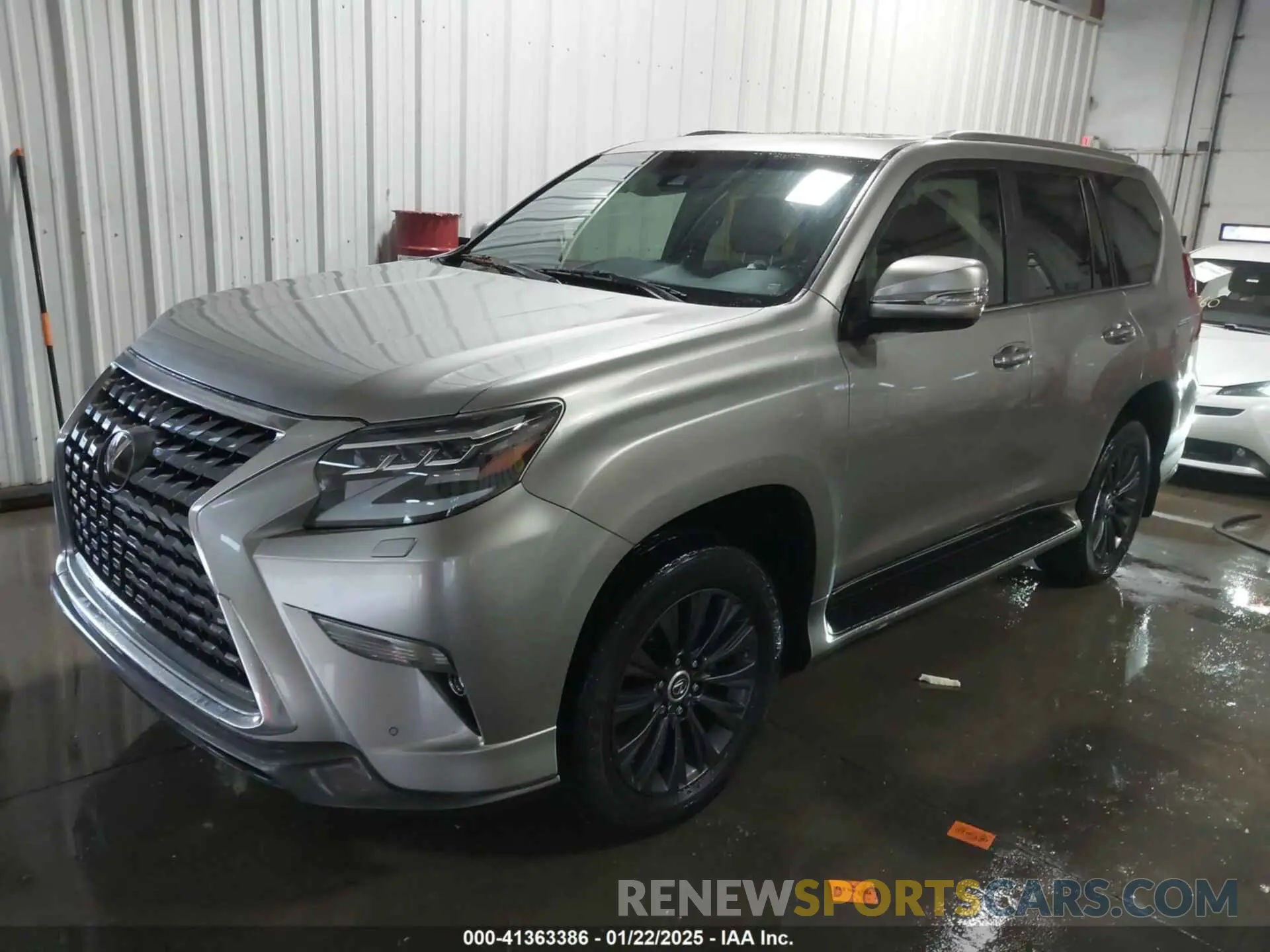 2 fotografías del automóvil dañado JTJAM7BX5M5282671 LEXUS GX 460 2021