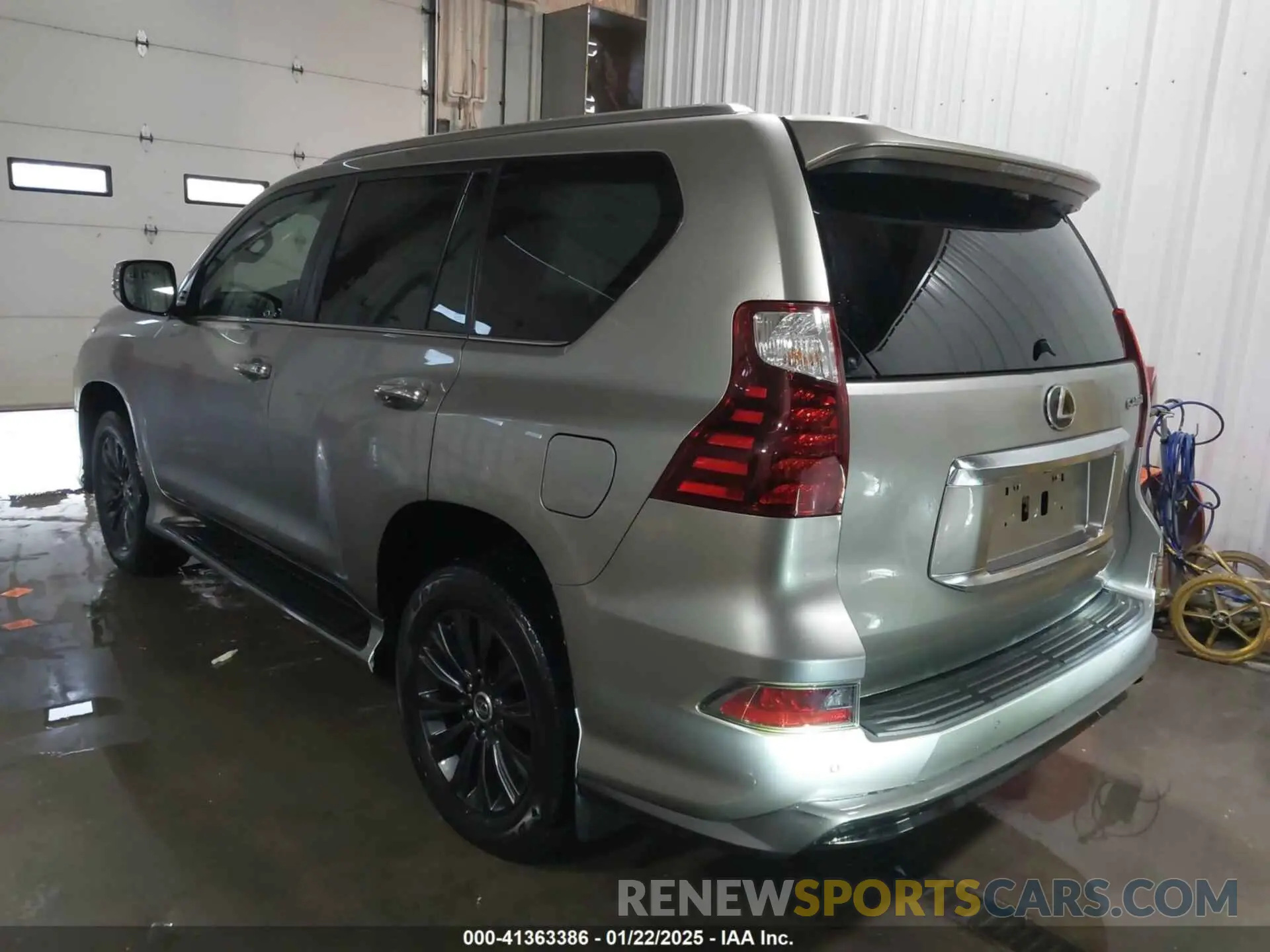 3 fotografías del automóvil dañado JTJAM7BX5M5282671 LEXUS GX 460 2021