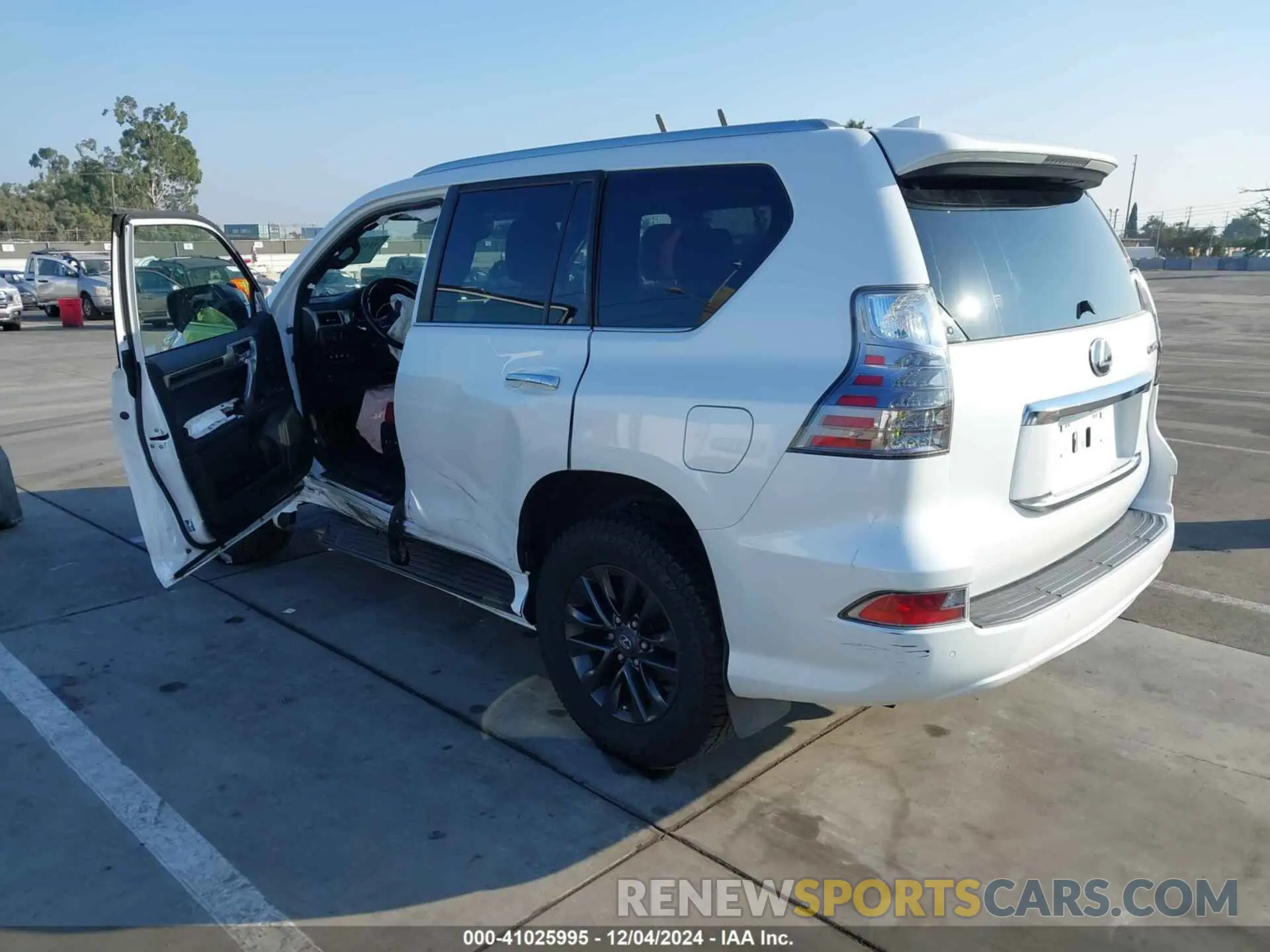 3 fotografías del automóvil dañado JTJAM7BX5M5287983 LEXUS GX 460 2021