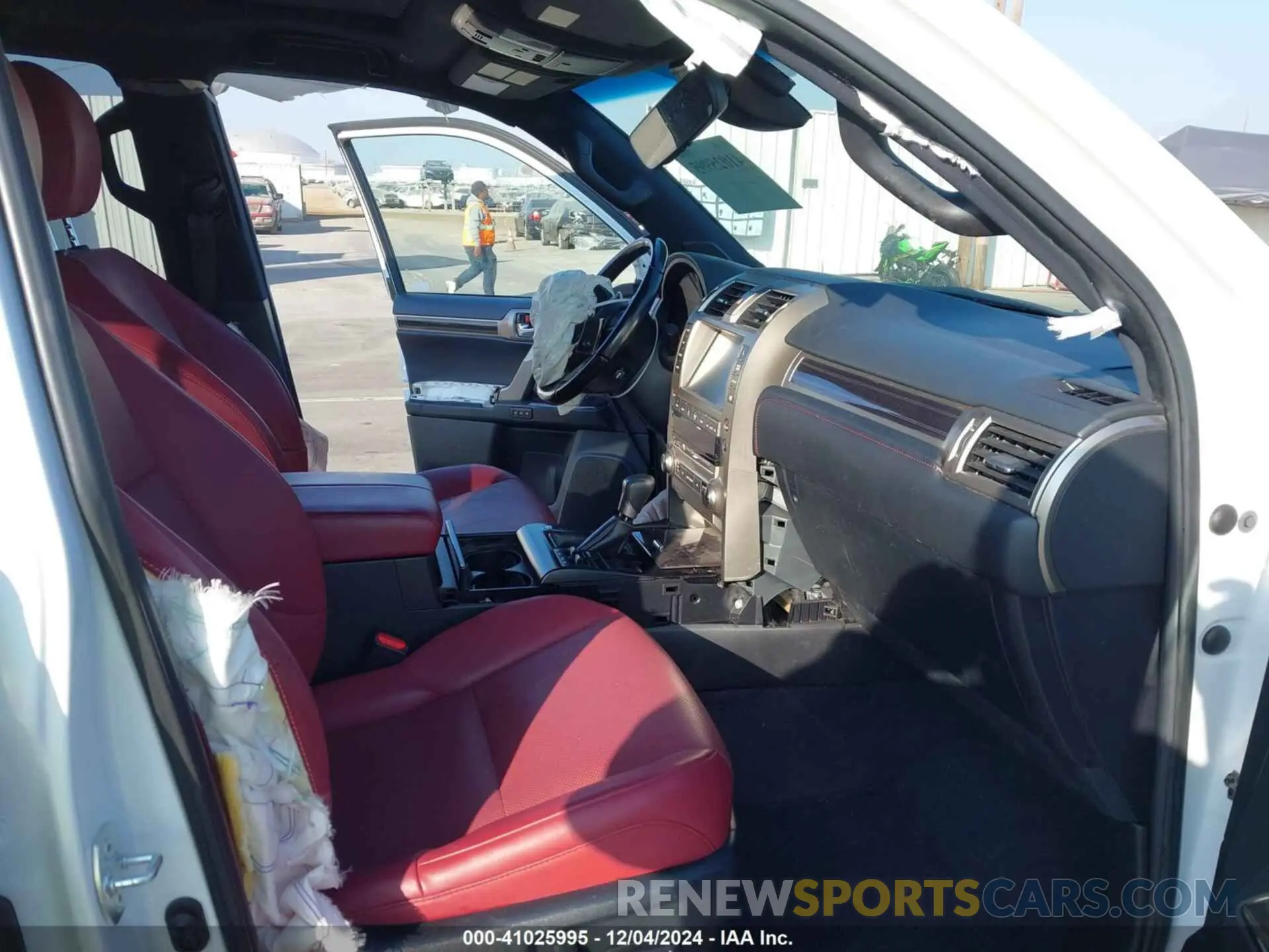 5 fotografías del automóvil dañado JTJAM7BX5M5287983 LEXUS GX 460 2021