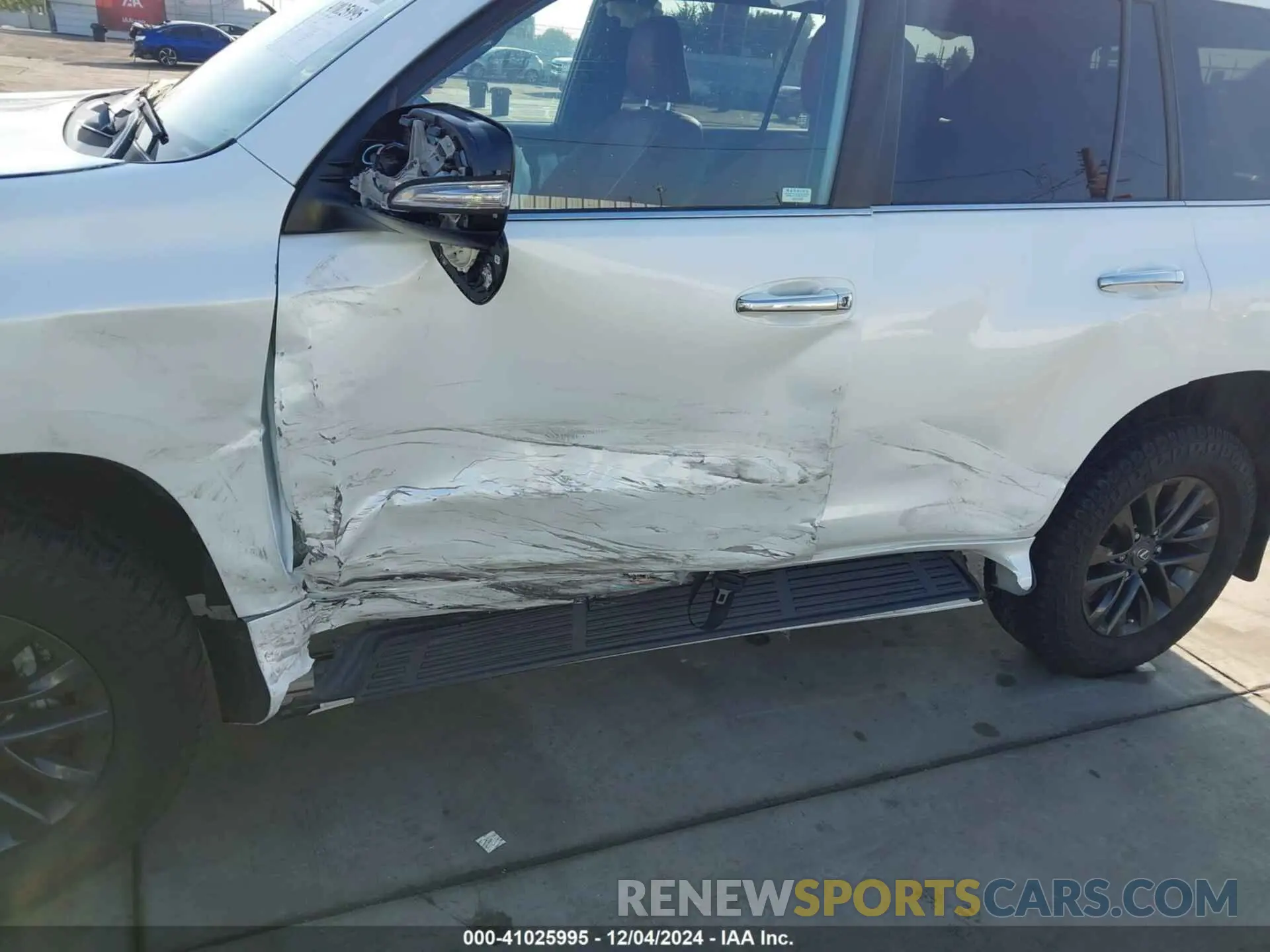 6 fotografías del automóvil dañado JTJAM7BX5M5287983 LEXUS GX 460 2021