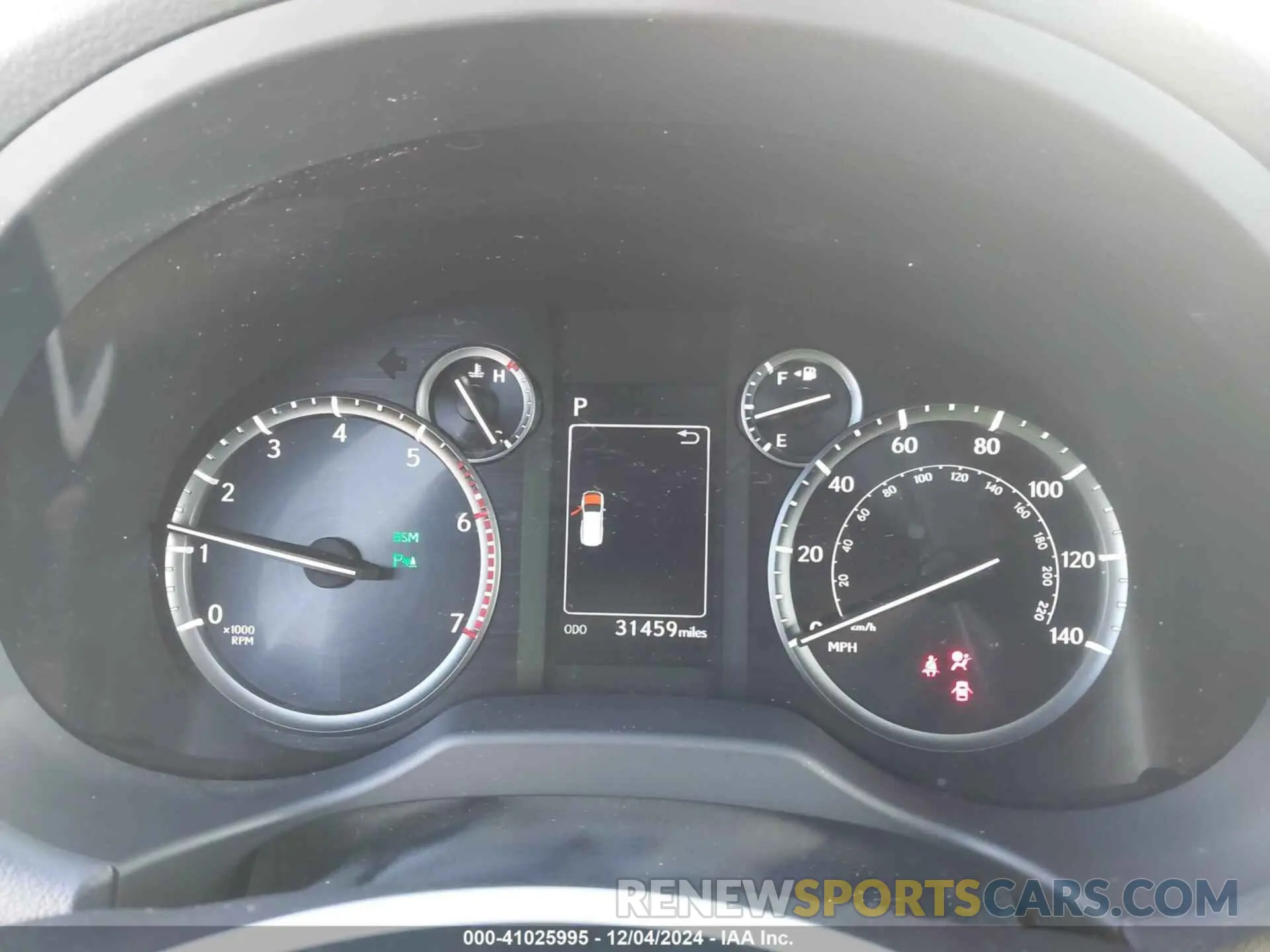 7 fotografías del automóvil dañado JTJAM7BX5M5287983 LEXUS GX 460 2021