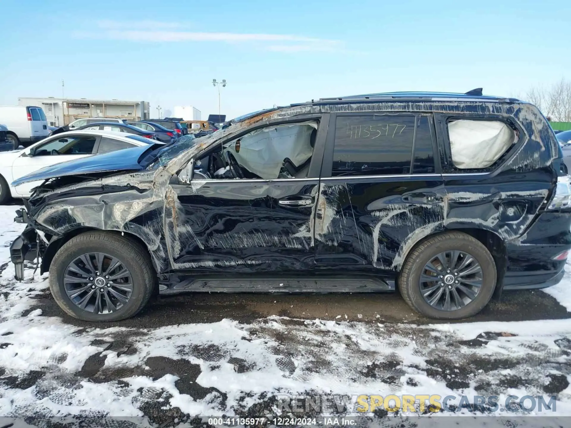 13 fotografías del automóvil dañado JTJAM7BX6M5289998 LEXUS GX 460 2021