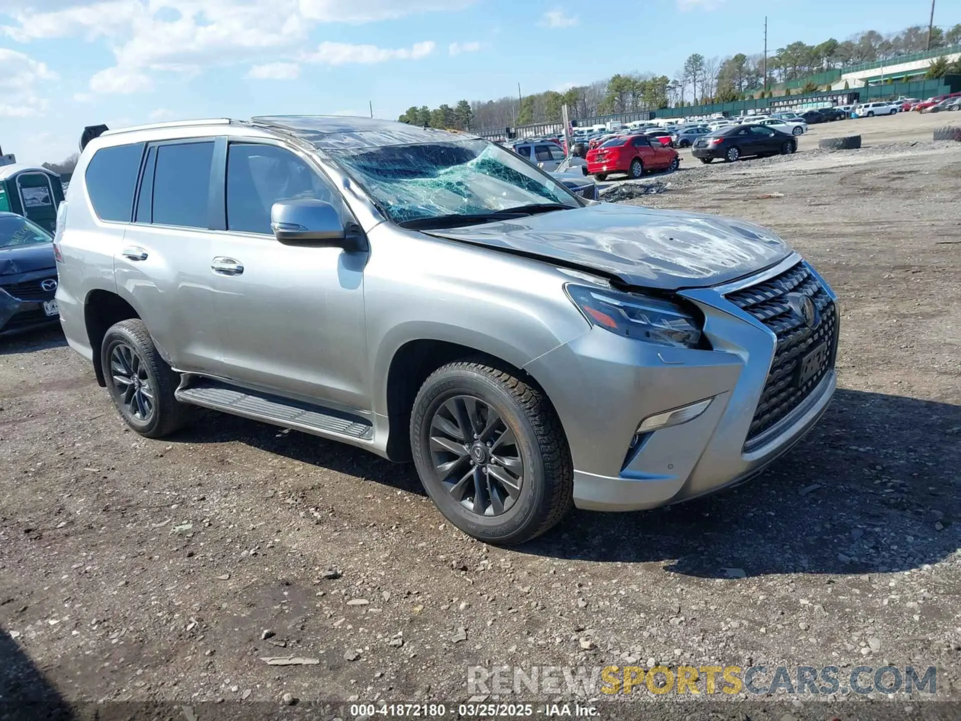 1 fotografías del automóvil dañado JTJAM7BX6M5291573 LEXUS GX 460 2021