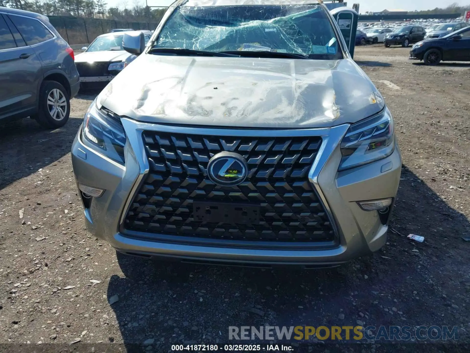 12 fotografías del automóvil dañado JTJAM7BX6M5291573 LEXUS GX 460 2021