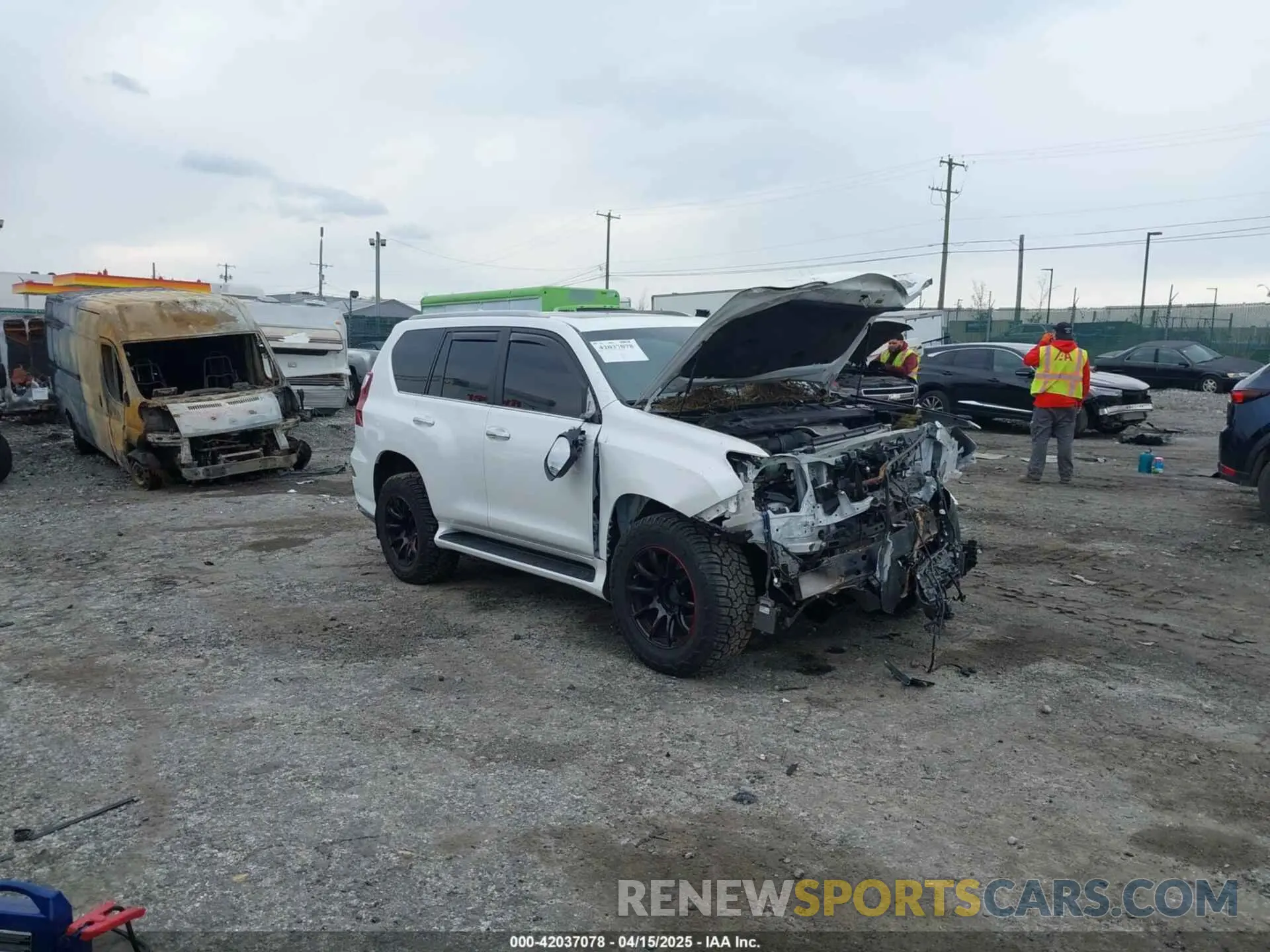 1 fotografías del automóvil dañado JTJAM7BX8M5289419 LEXUS GX 460 2021