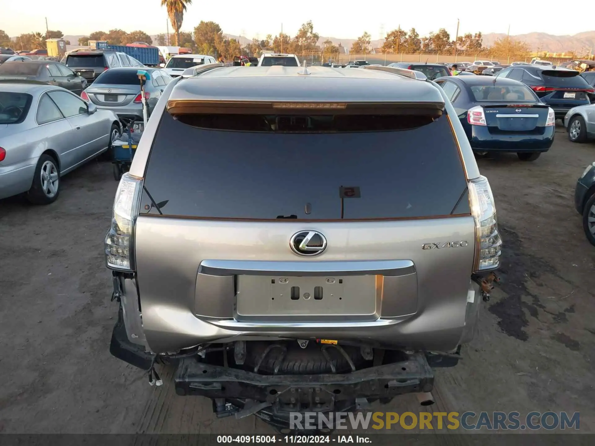 17 fotografías del automóvil dañado JTJAM7BX9M5269731 LEXUS GX 460 2021