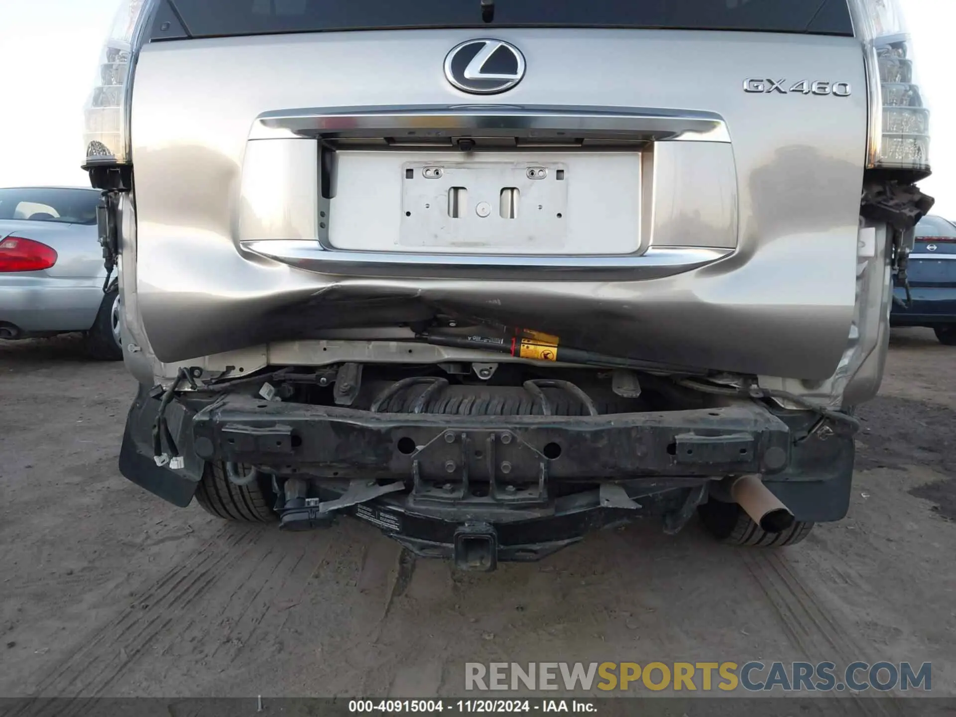 6 fotografías del automóvil dañado JTJAM7BX9M5269731 LEXUS GX 460 2021
