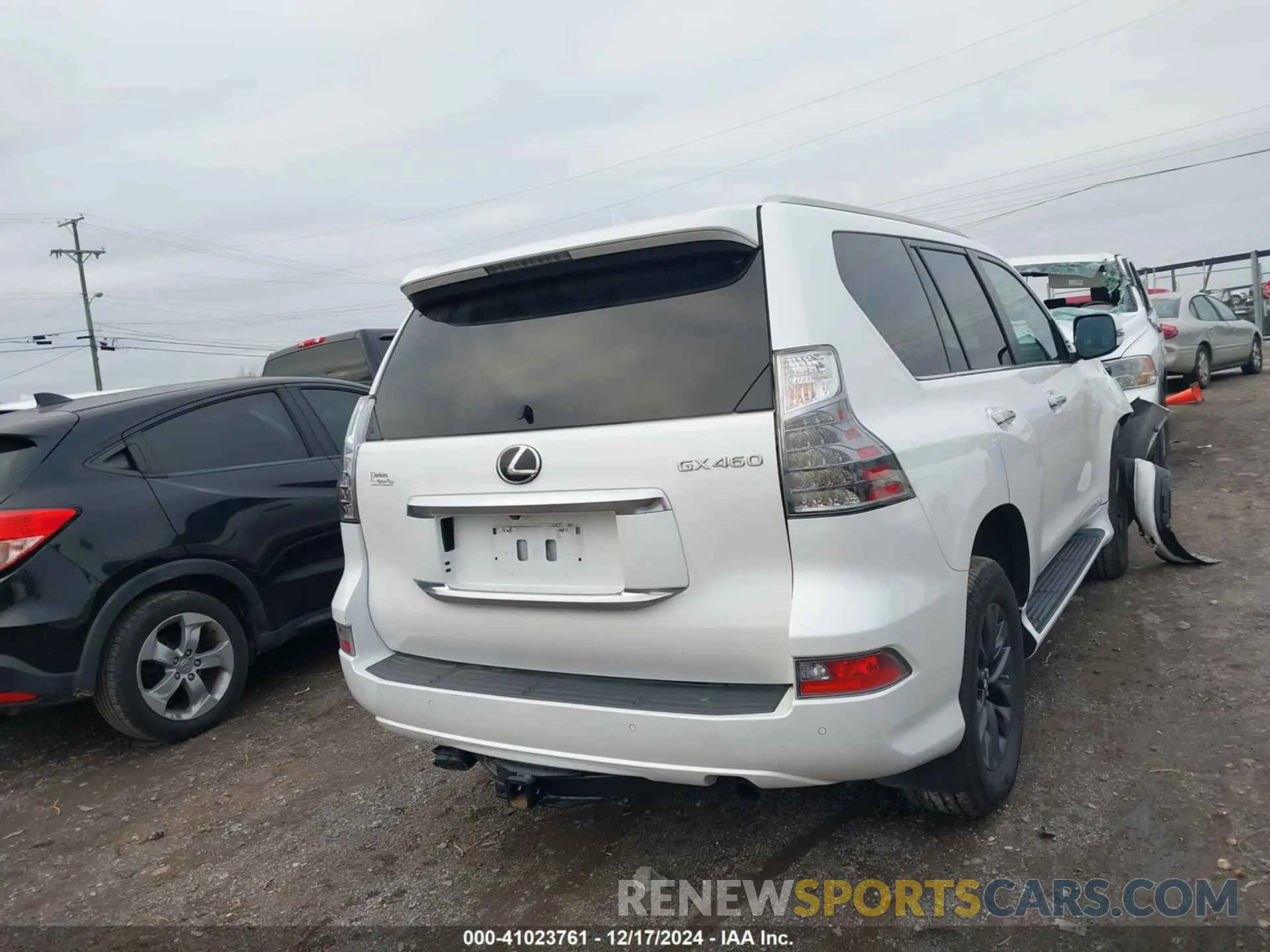 16 fotografías del automóvil dañado JTJAM7BX9M5270796 LEXUS GX 460 2021