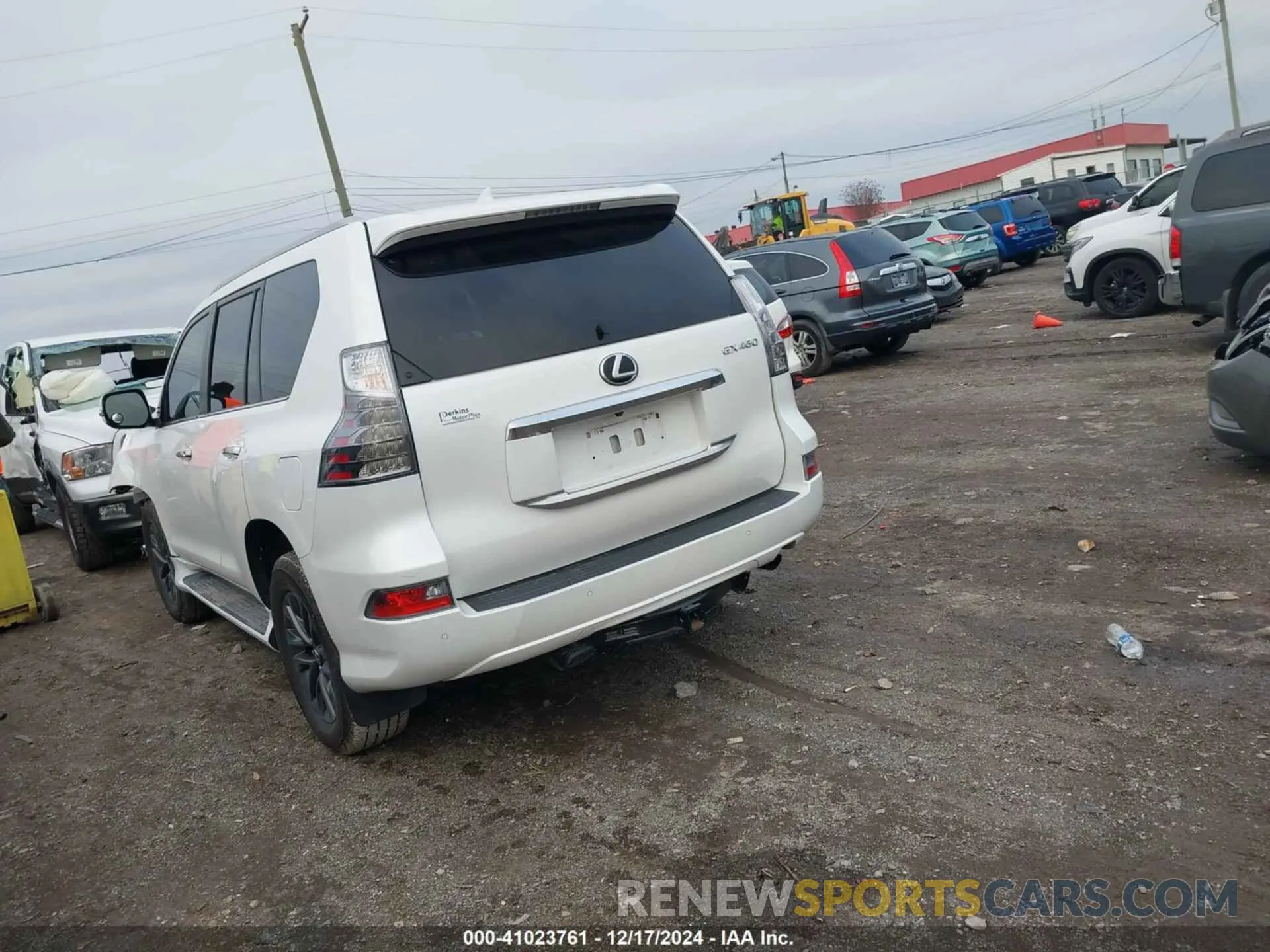 3 fotografías del automóvil dañado JTJAM7BX9M5270796 LEXUS GX 460 2021