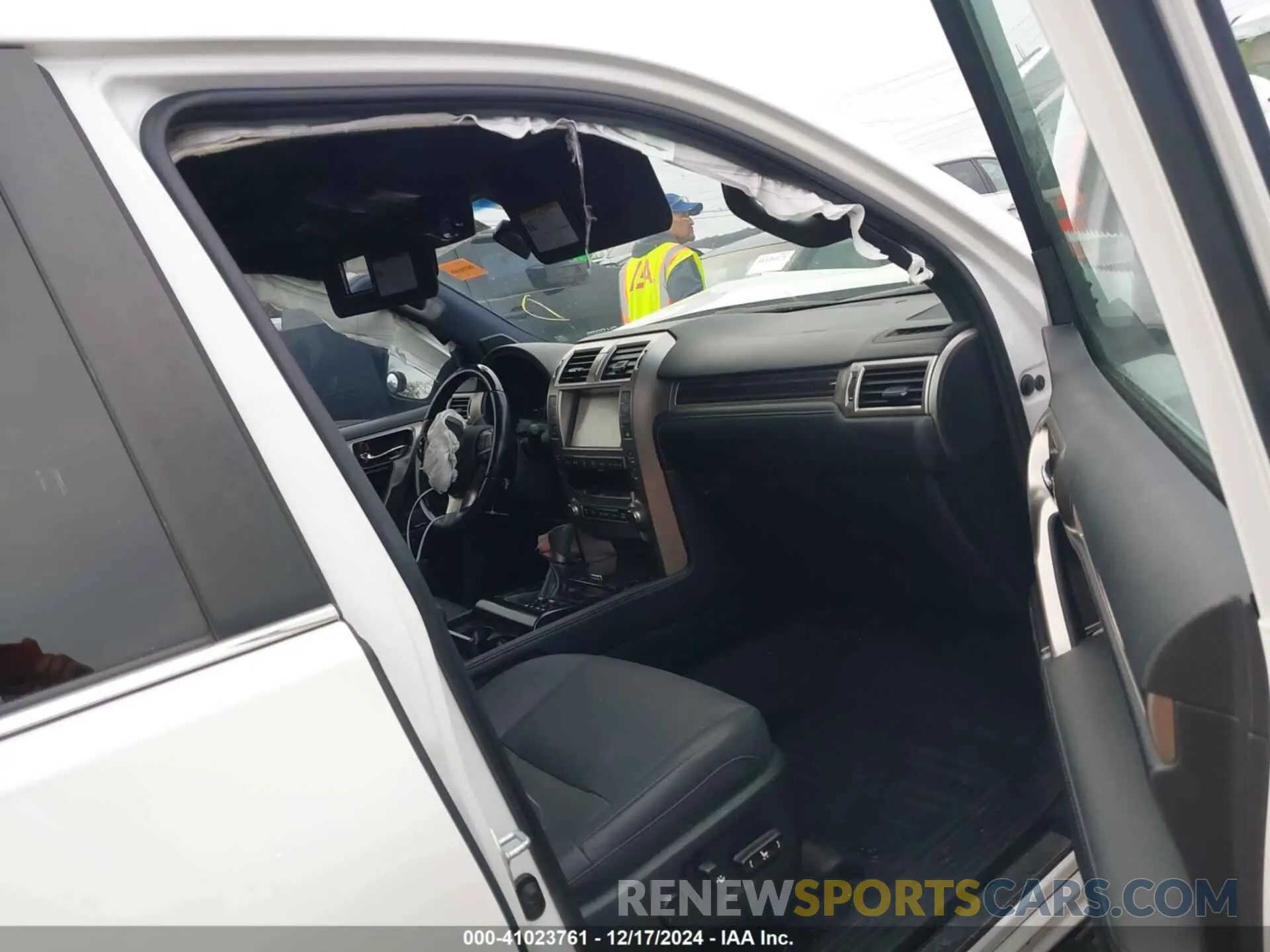 5 fotografías del automóvil dañado JTJAM7BX9M5270796 LEXUS GX 460 2021