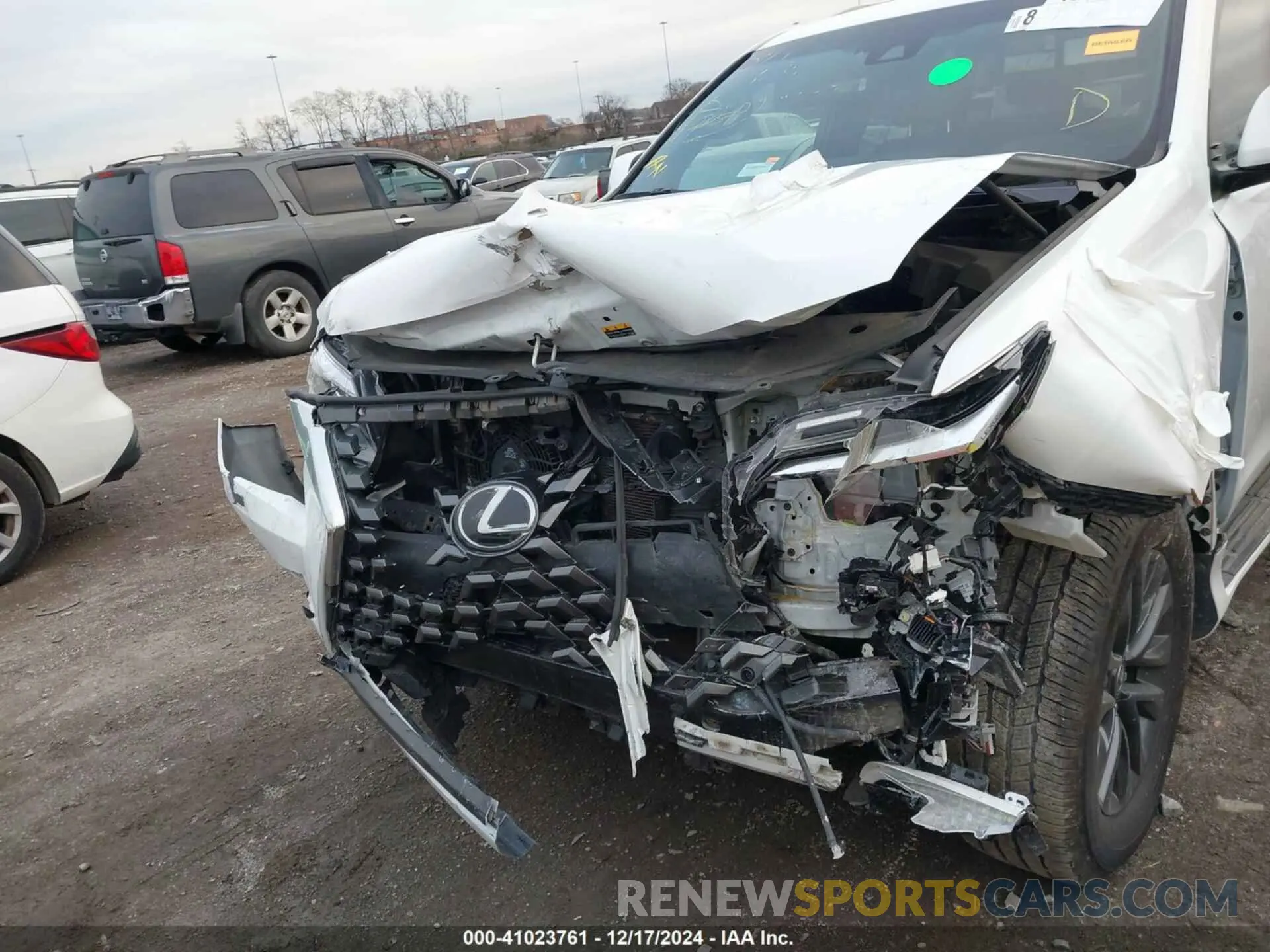 6 fotografías del automóvil dañado JTJAM7BX9M5270796 LEXUS GX 460 2021