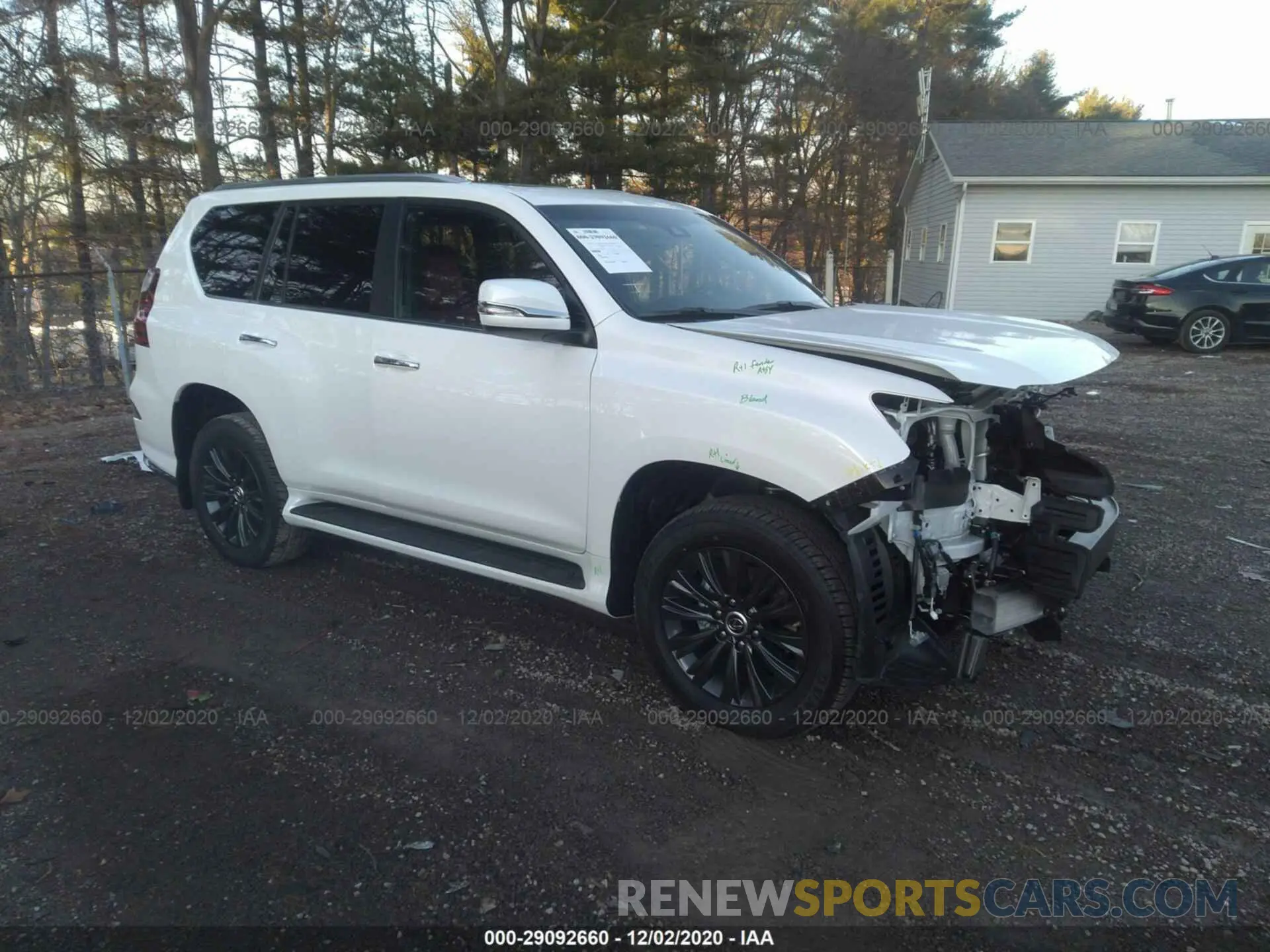 1 fotografías del automóvil dañado JTJAM7BX9M5271284 LEXUS GX 460 2021