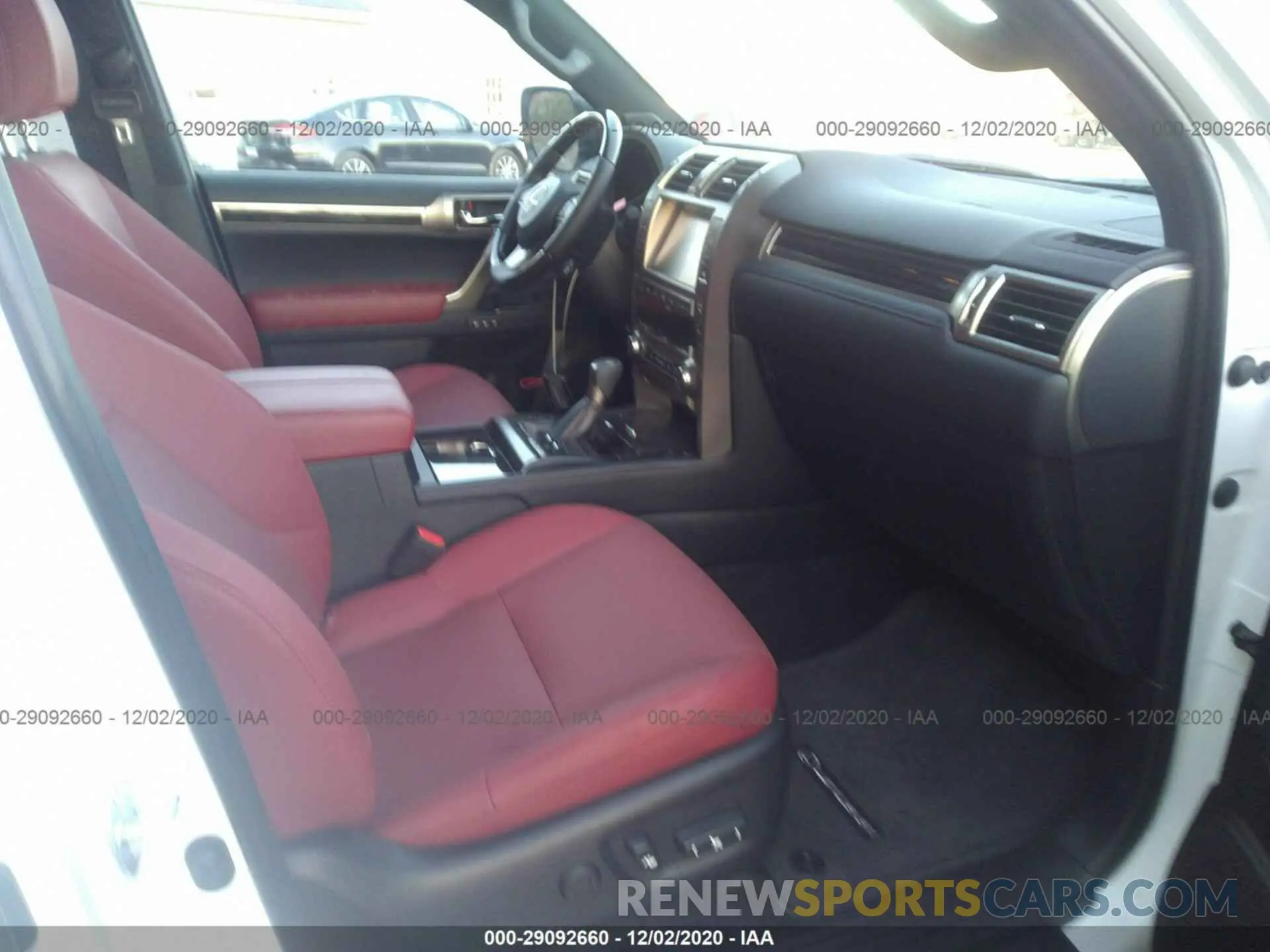 5 fotografías del automóvil dañado JTJAM7BX9M5271284 LEXUS GX 460 2021