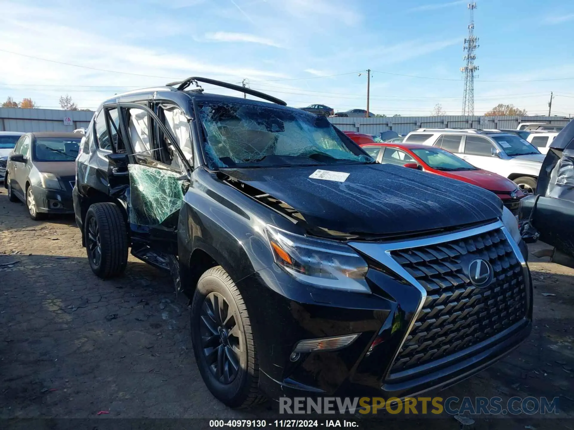 1 fotografías del automóvil dañado JTJAM7BXXM5274436 LEXUS GX 460 2021
