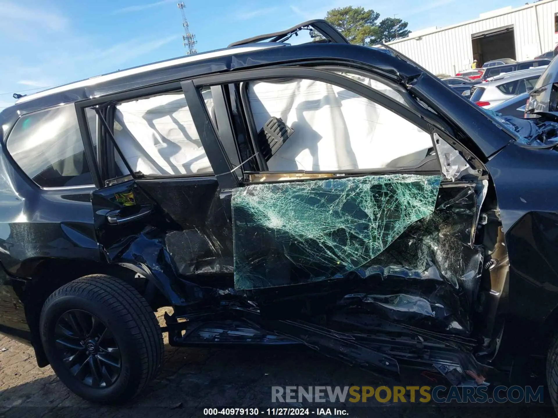 12 fotografías del automóvil dañado JTJAM7BXXM5274436 LEXUS GX 460 2021