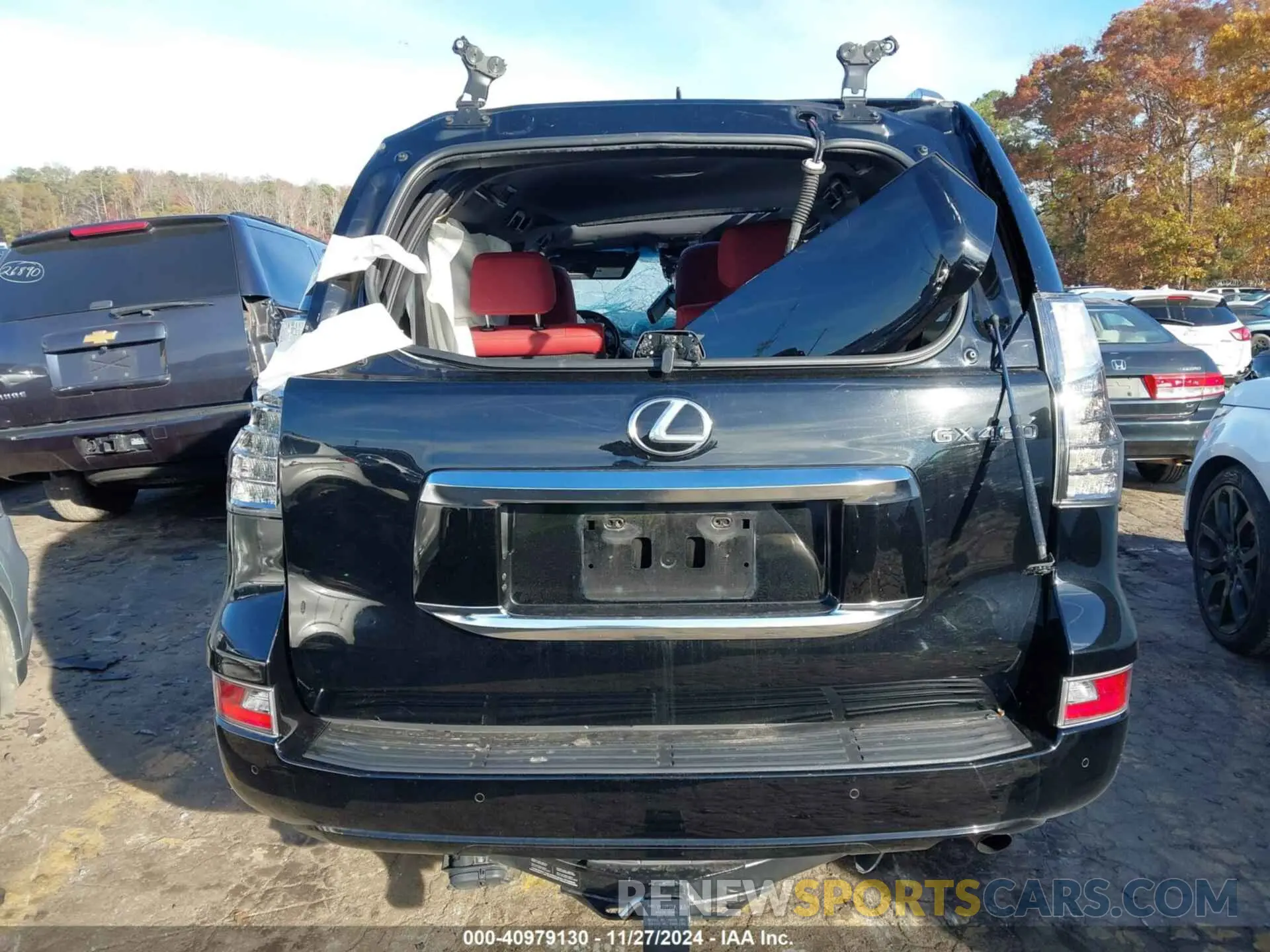 15 fotografías del automóvil dañado JTJAM7BXXM5274436 LEXUS GX 460 2021