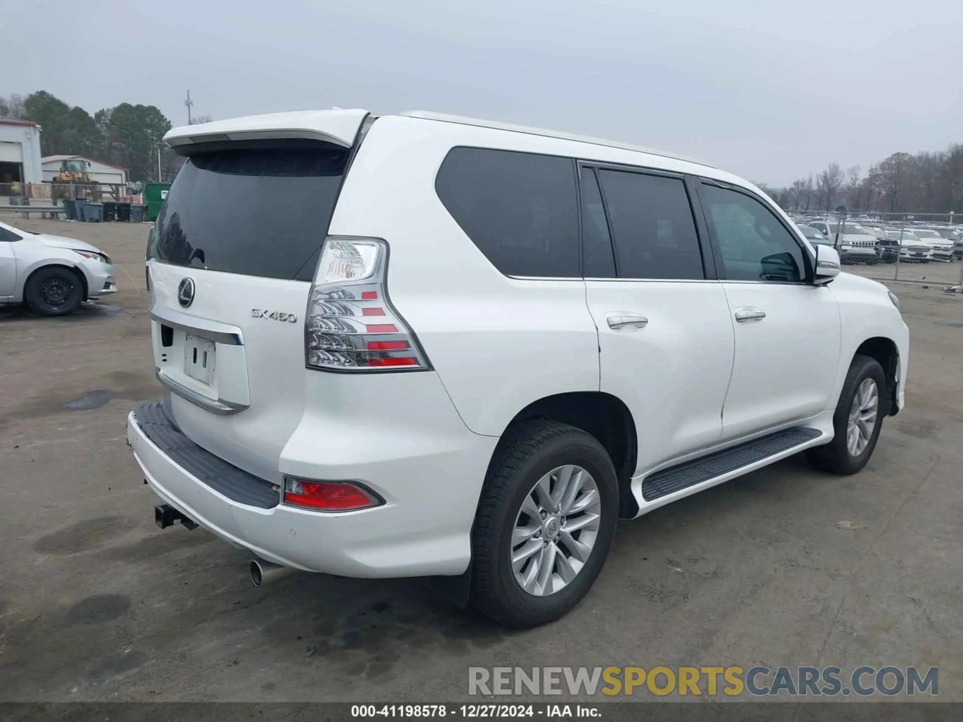 4 fotografías del automóvil dañado JTJAM7BX1N5324075 LEXUS GX 460 2022