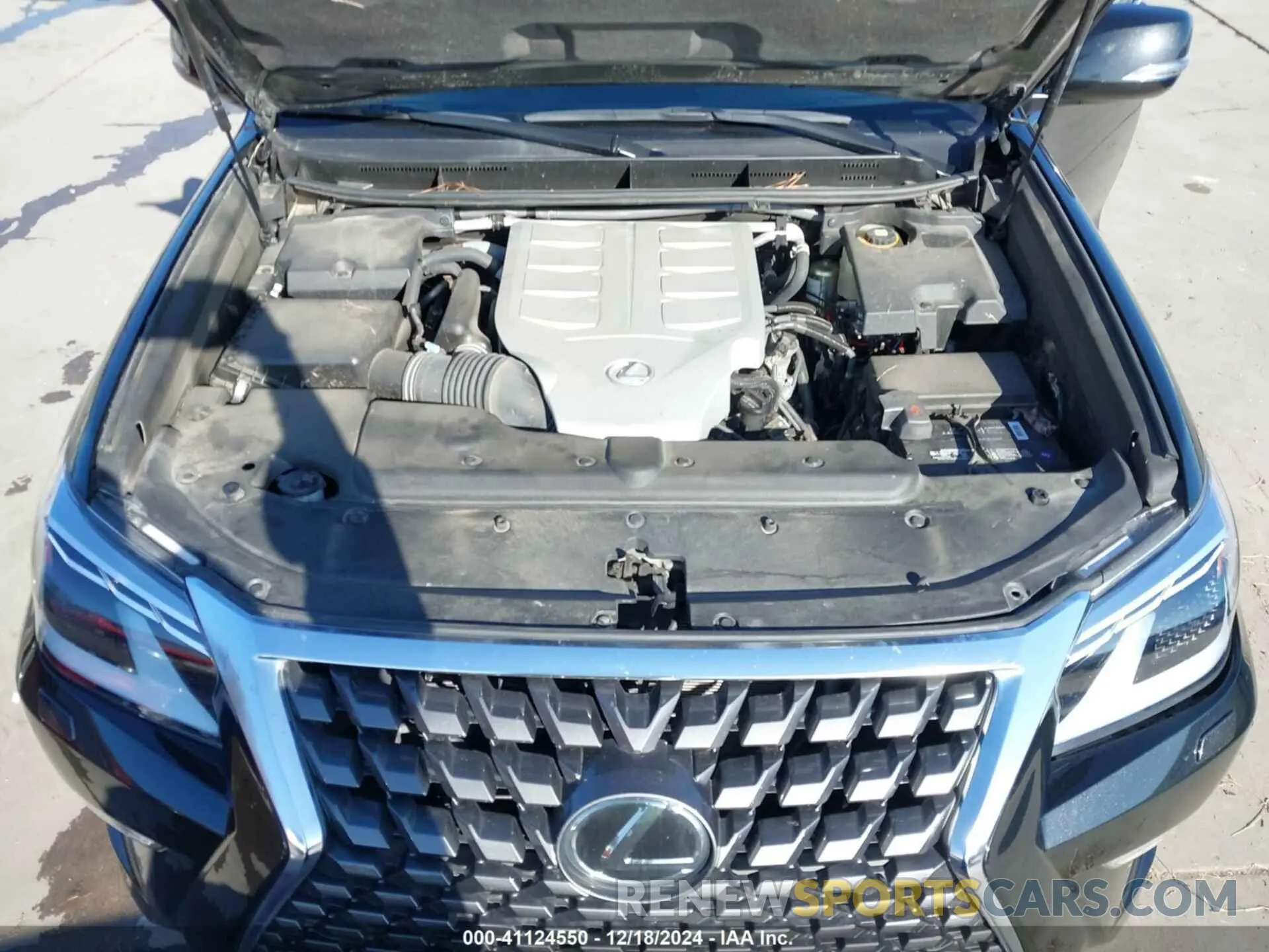 10 fotografías del automóvil dañado JTJAM7BX2N5326045 LEXUS GX 460 2022