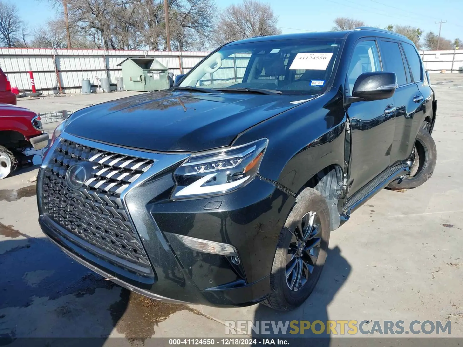 2 fotografías del automóvil dañado JTJAM7BX2N5326045 LEXUS GX 460 2022