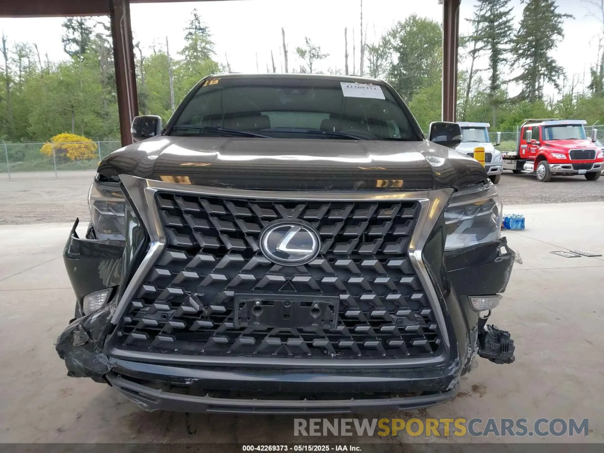 12 fotografías del automóvil dañado JTJAM7BX3N5333036 LEXUS GX 460 2022