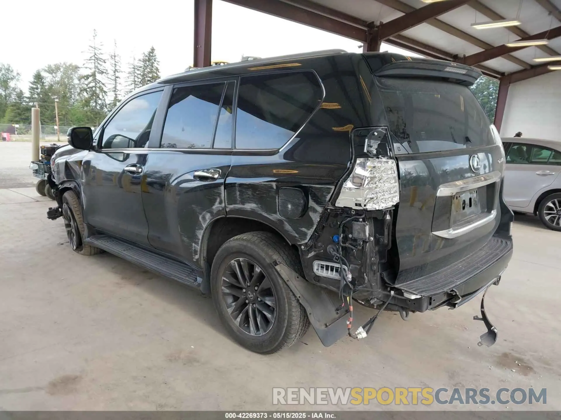 3 fotografías del automóvil dañado JTJAM7BX3N5333036 LEXUS GX 460 2022