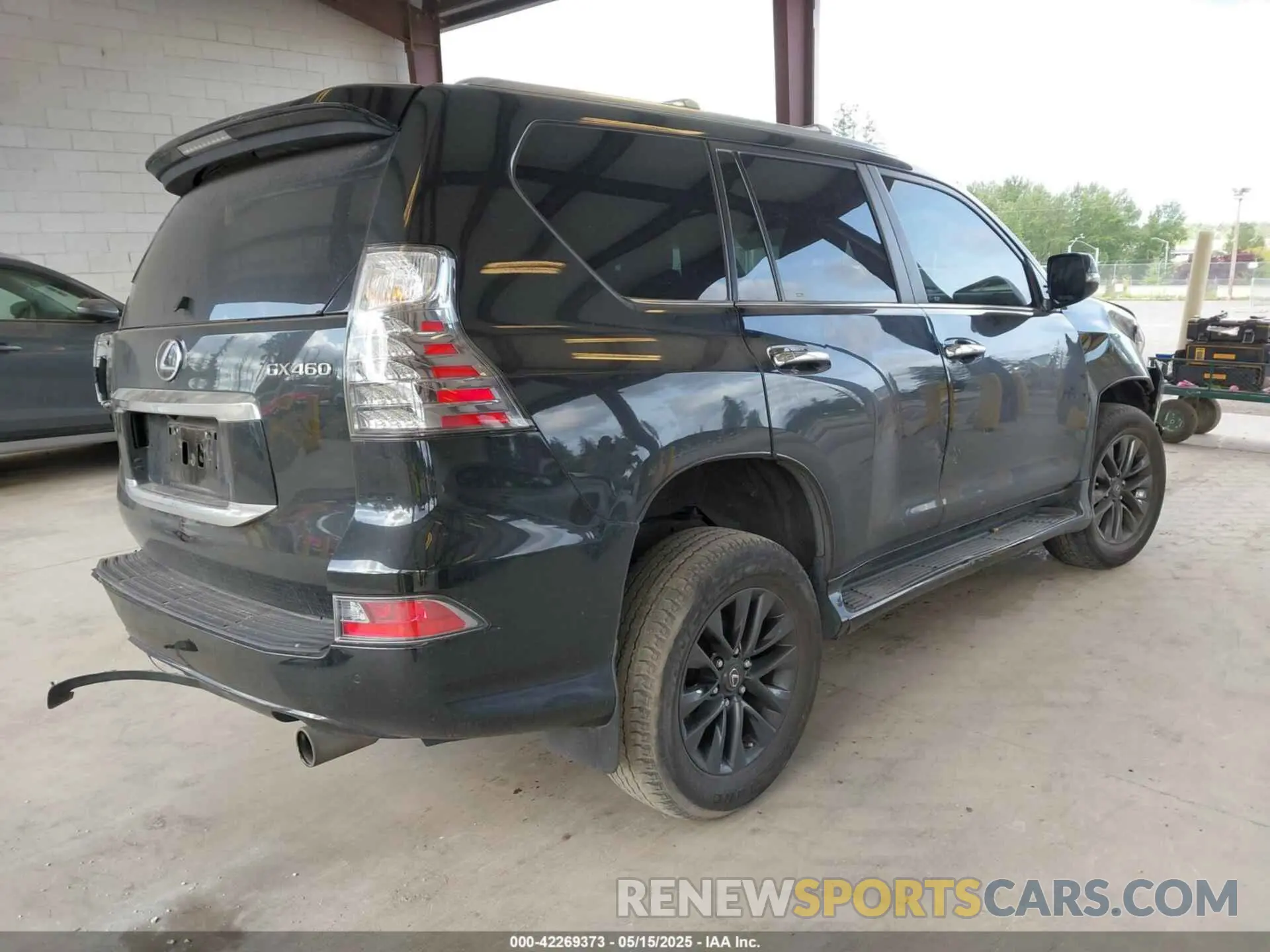 4 fotografías del automóvil dañado JTJAM7BX3N5333036 LEXUS GX 460 2022