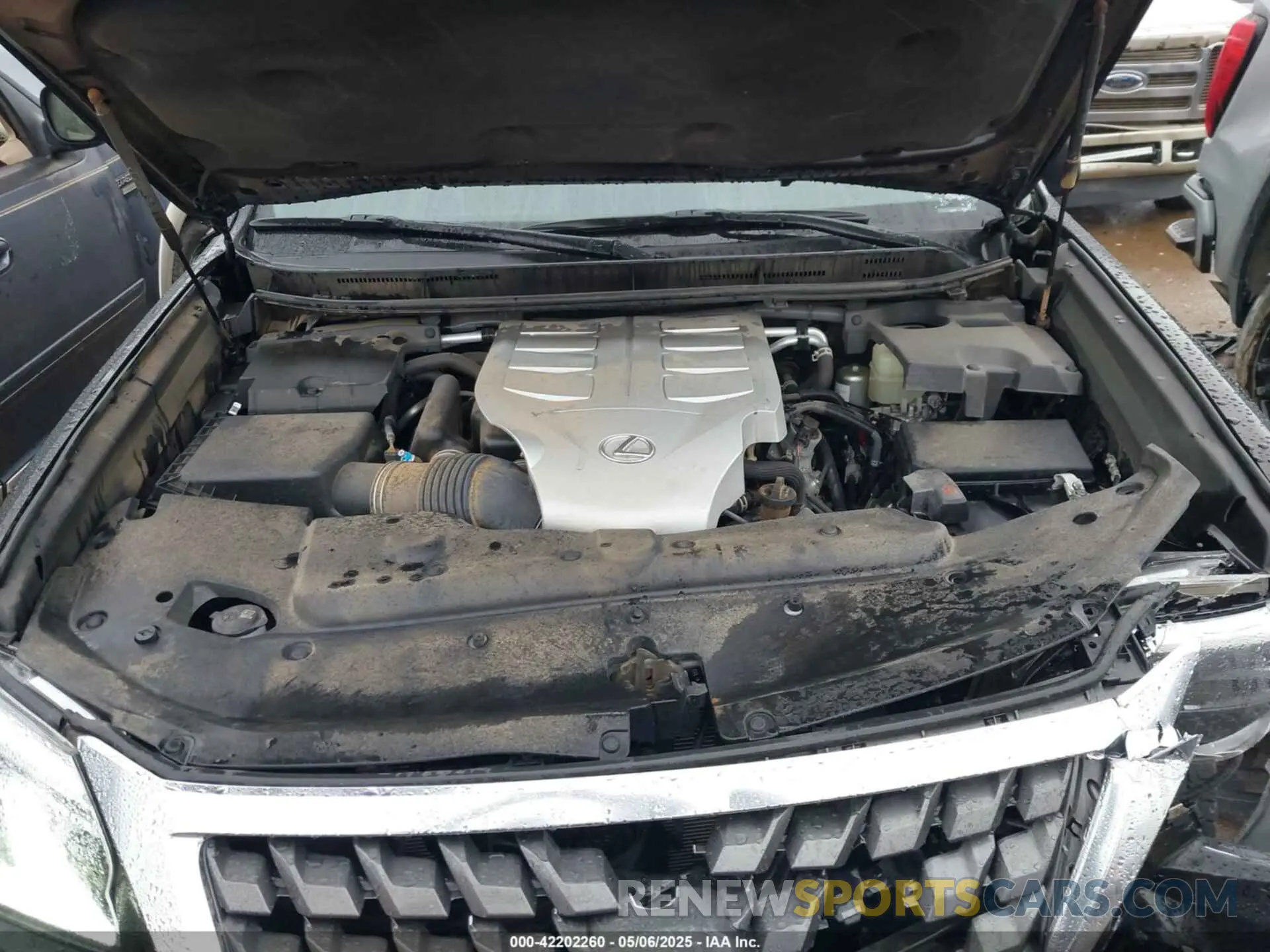 10 fotografías del automóvil dañado JTJAM7BX4N5319498 LEXUS GX 460 2022