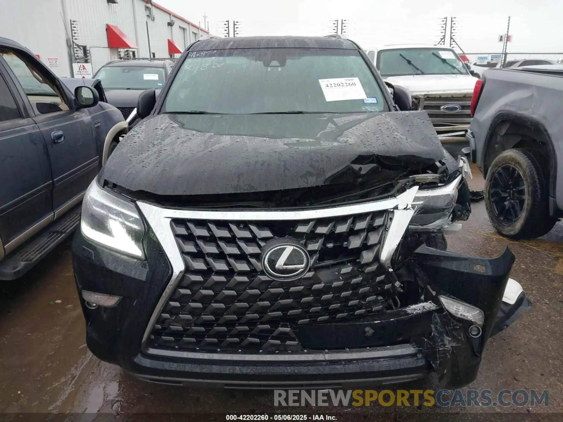 12 fotografías del automóvil dañado JTJAM7BX4N5319498 LEXUS GX 460 2022